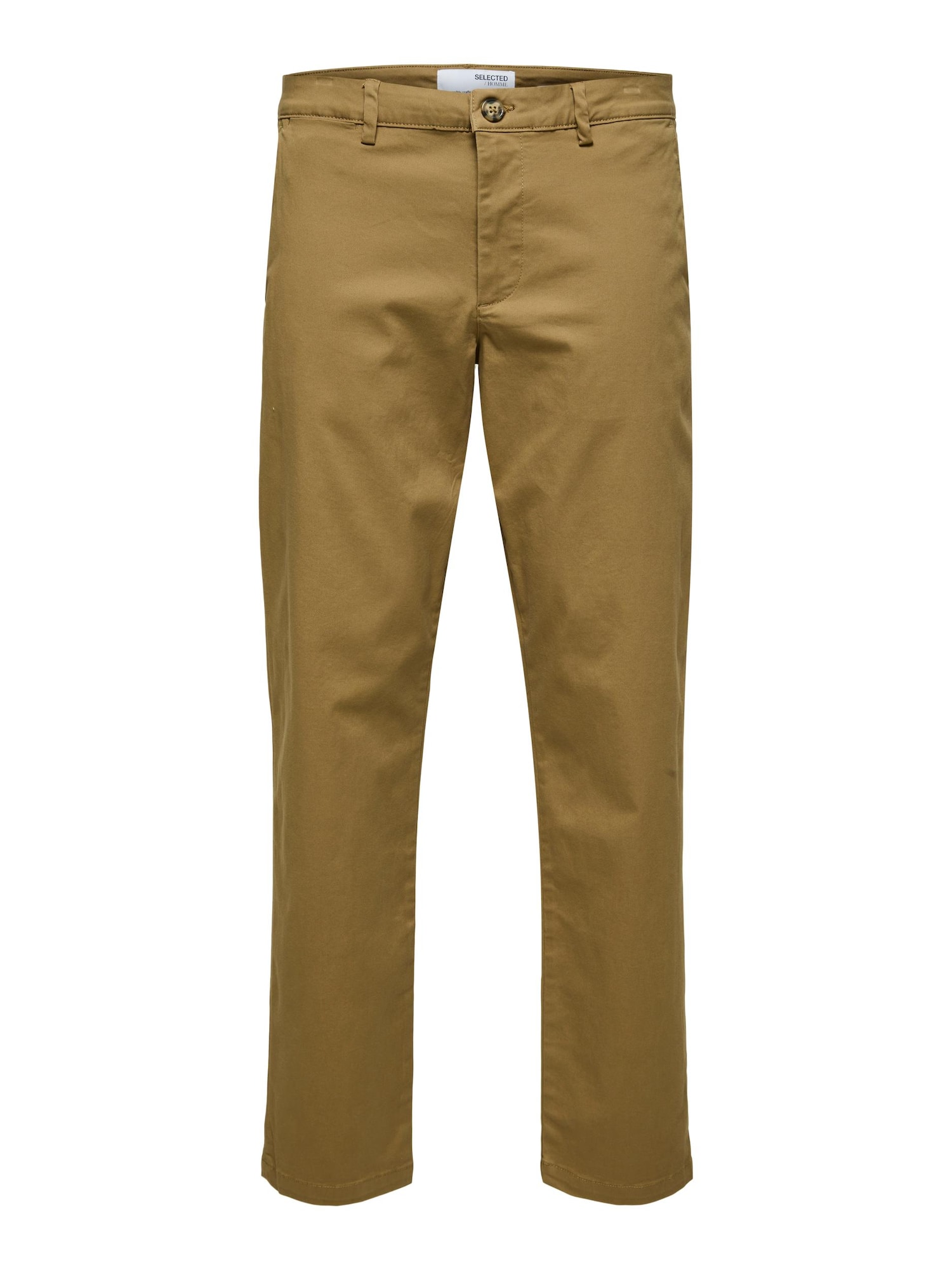 SELECTED HOMME Chino hlače 'New Miles'  rjava