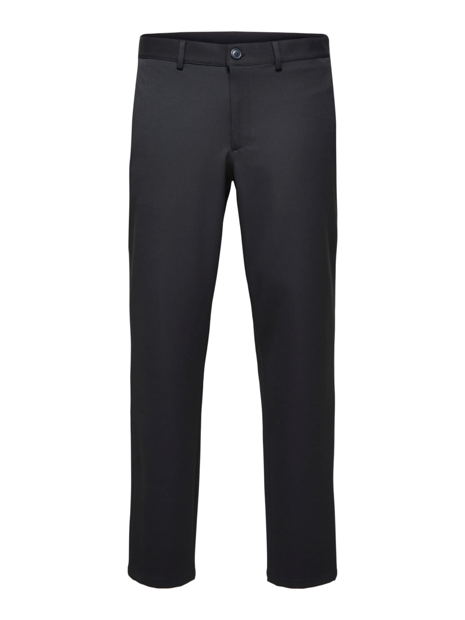 SELECTED HOMME Chino hlače  črna