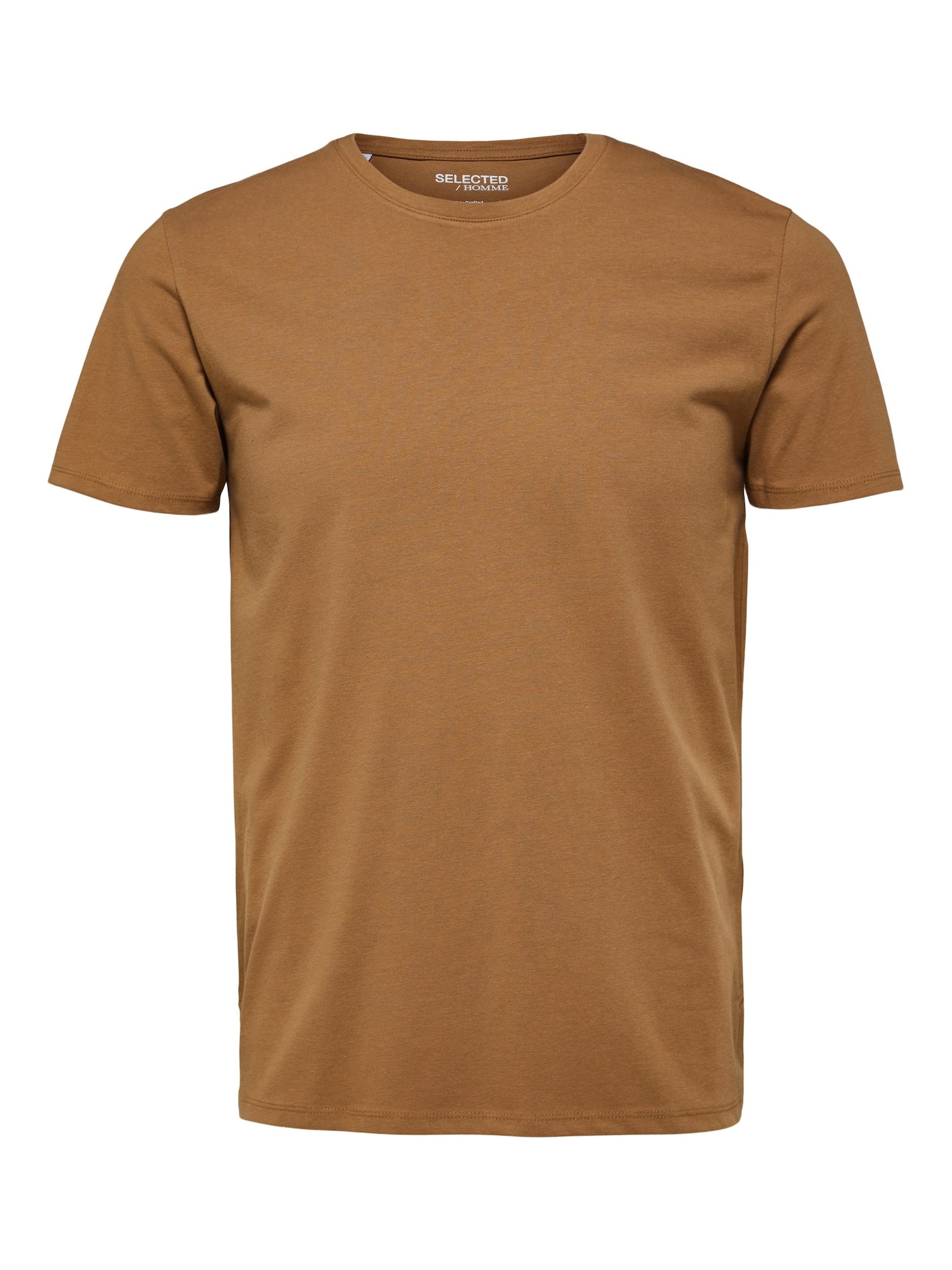 SELECTED HOMME Majica 'AEL'  rjava