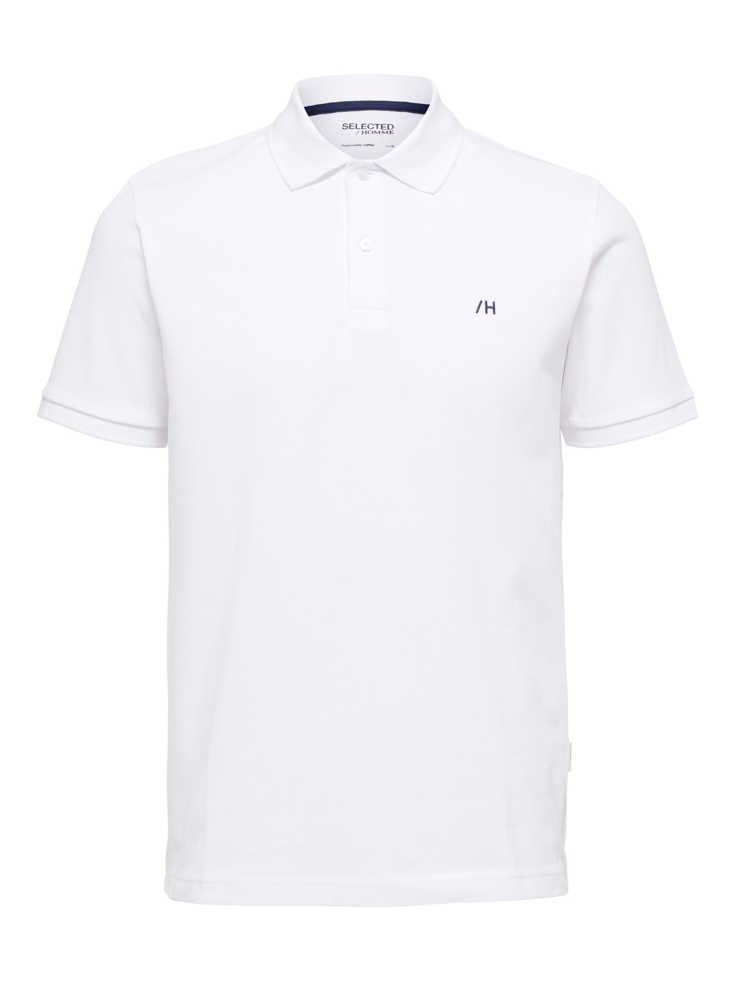 SELECTED HOMME Majica 'Dante'  mornarska / bela