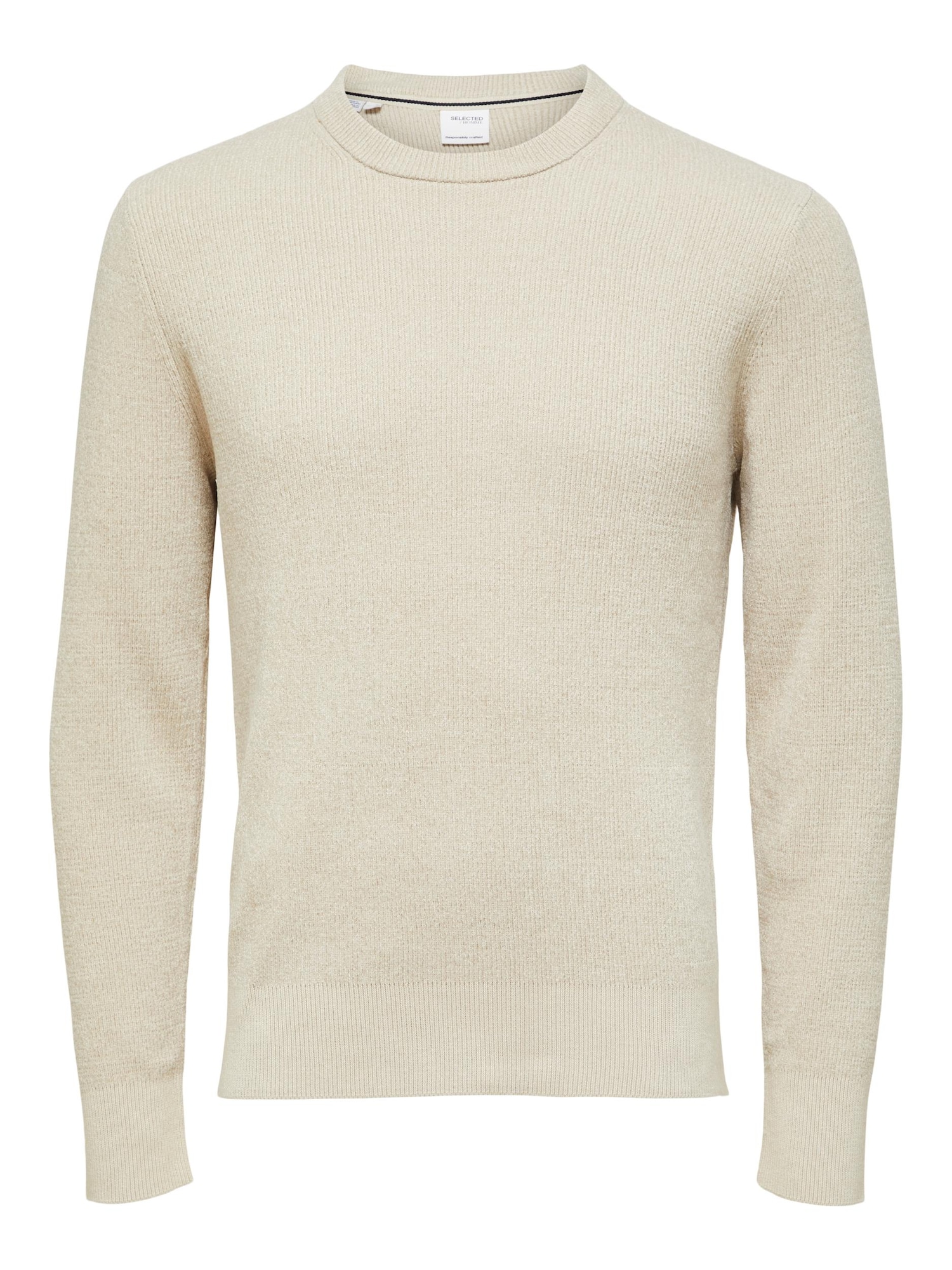 SELECTED HOMME Pulover 'Rodney'  bež