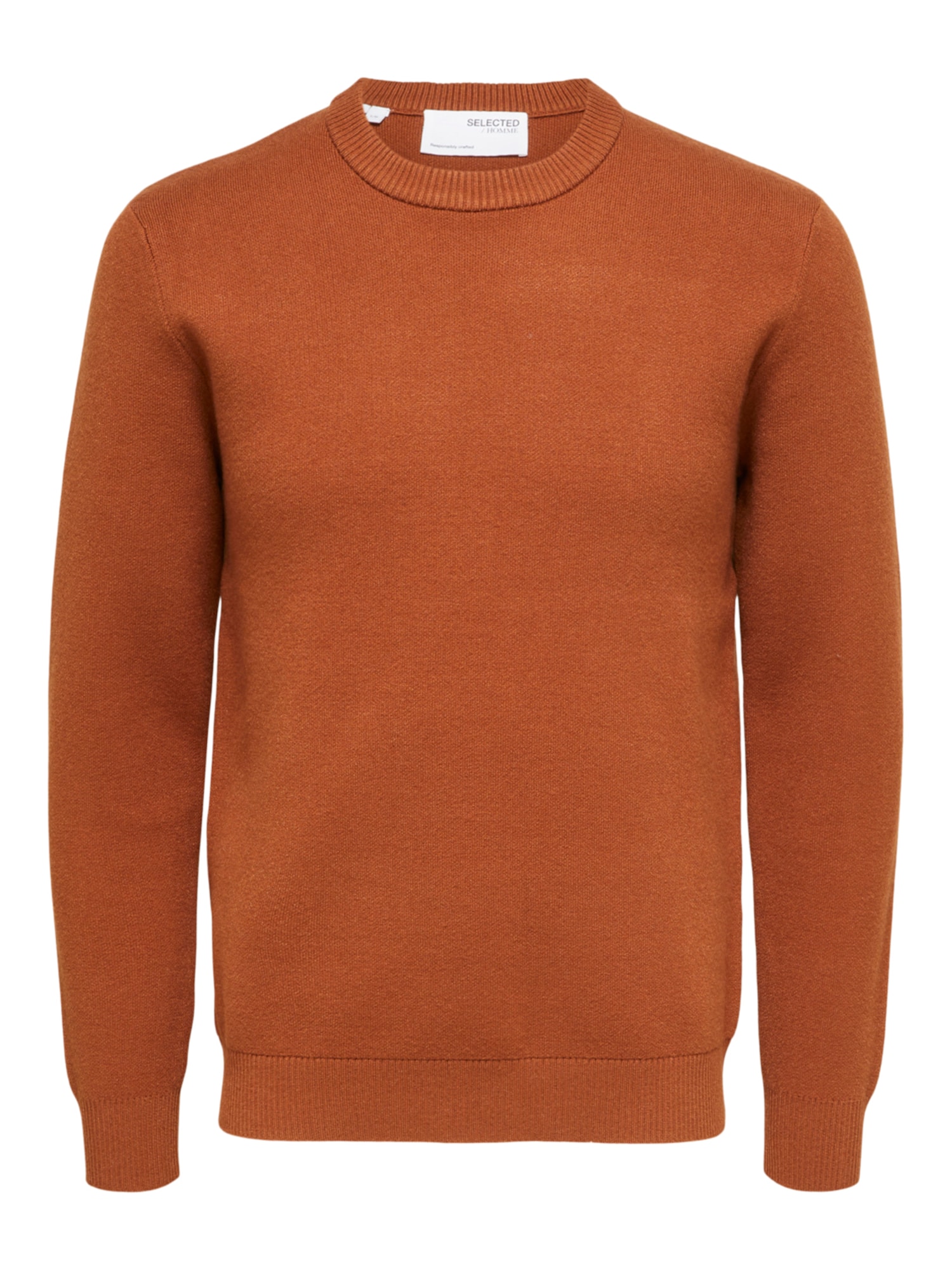 SELECTED HOMME Pulover 'TORONTO'  rjava