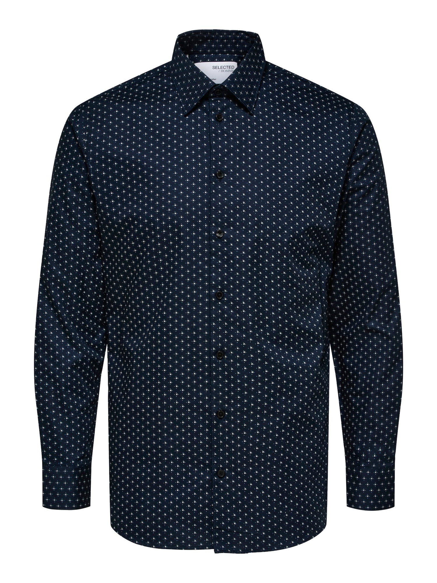 SELECTED HOMME Srajca  nočno modra / bela