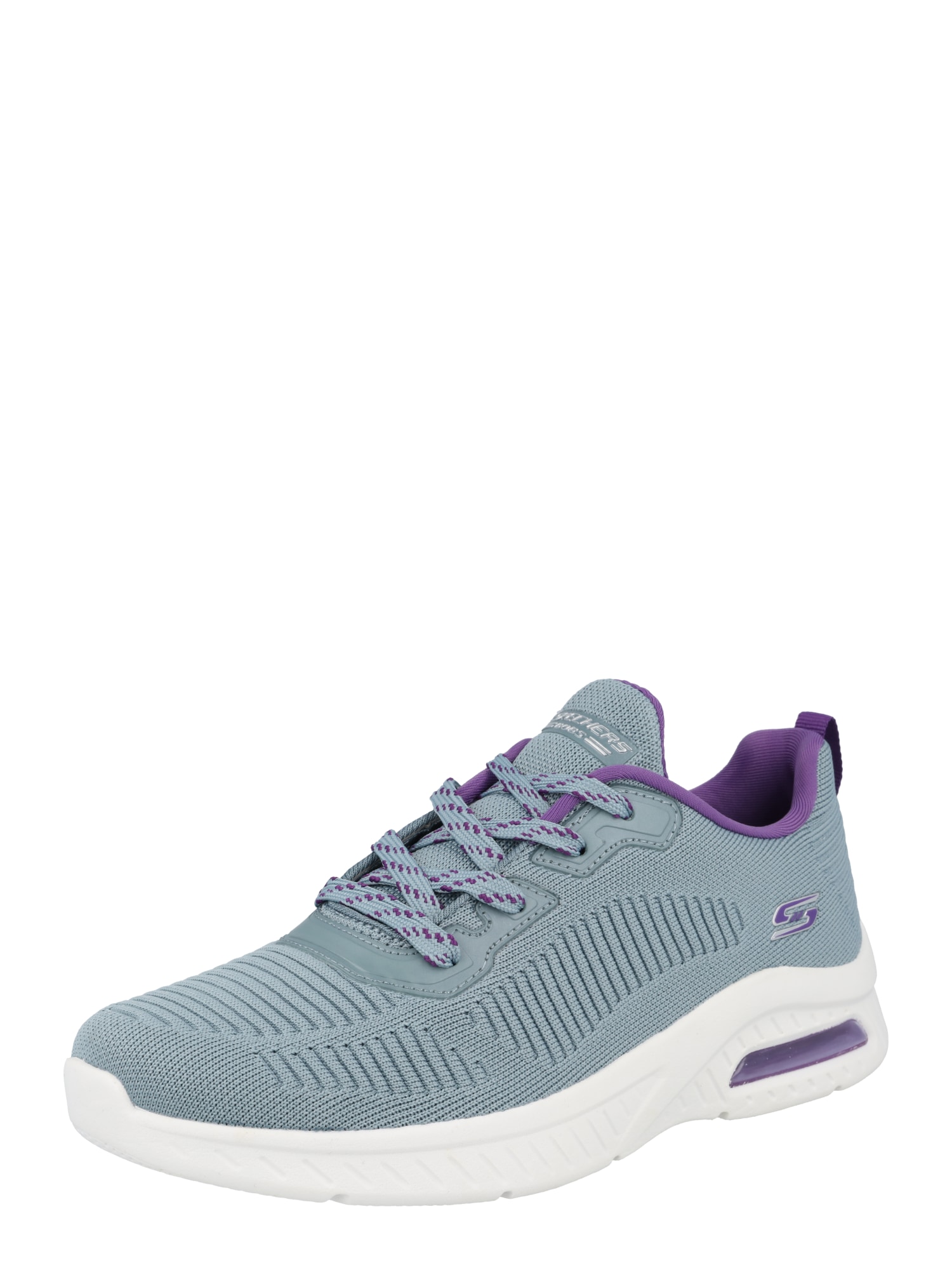 SKECHERS Nizke superge  modra / lila