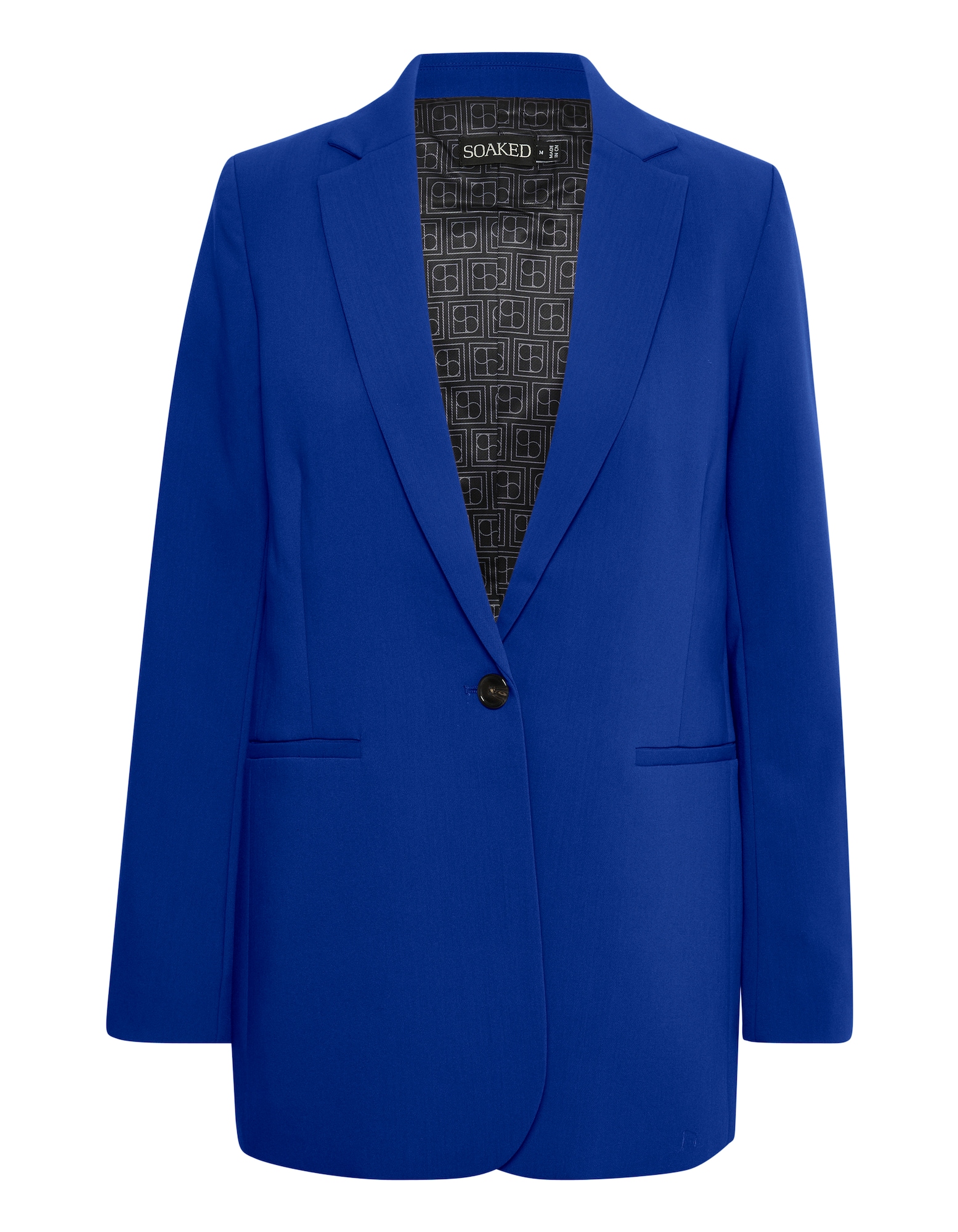 SOAKED IN LUXURY Blazer 'Corinne'  modra