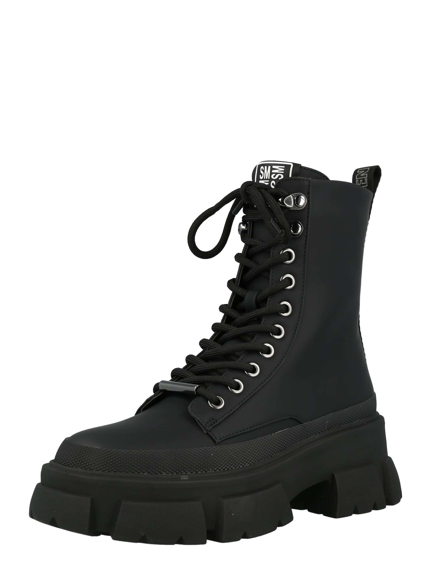 STEVE MADDEN Gležnarji z vezalkami 'Forecast'  črna