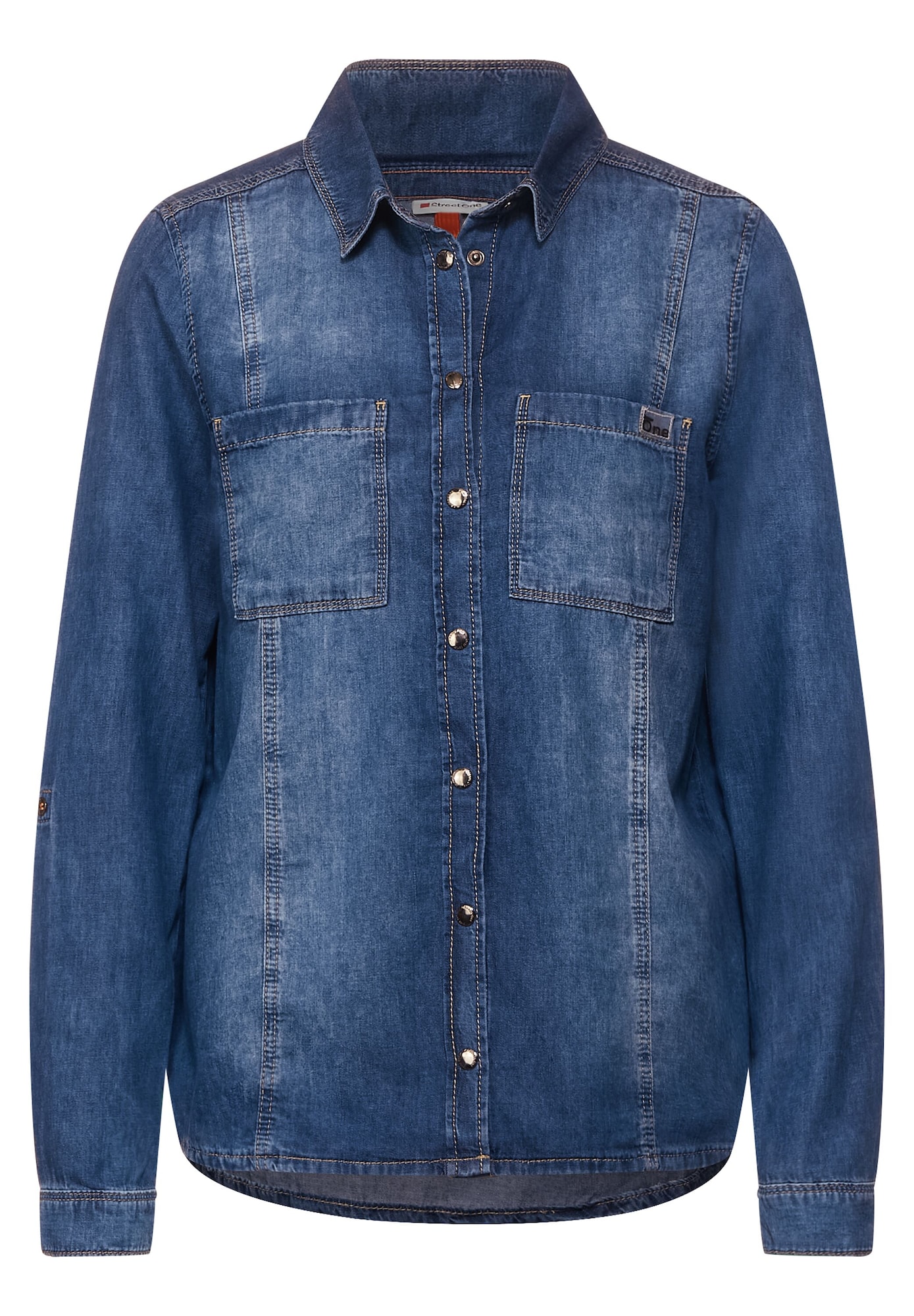 STREET ONE Bluza  moder denim