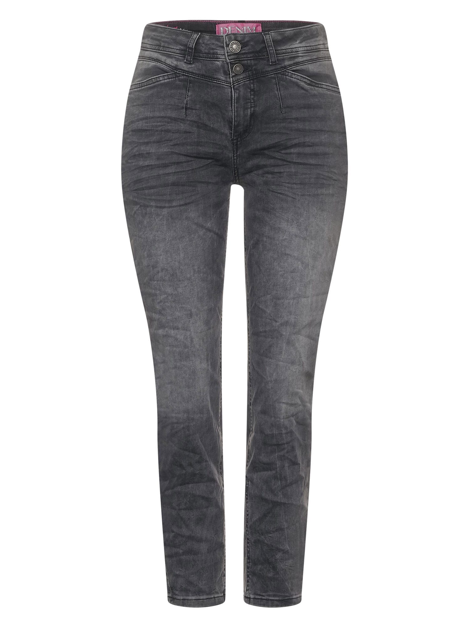 STREET ONE Kavbojke  siv denim