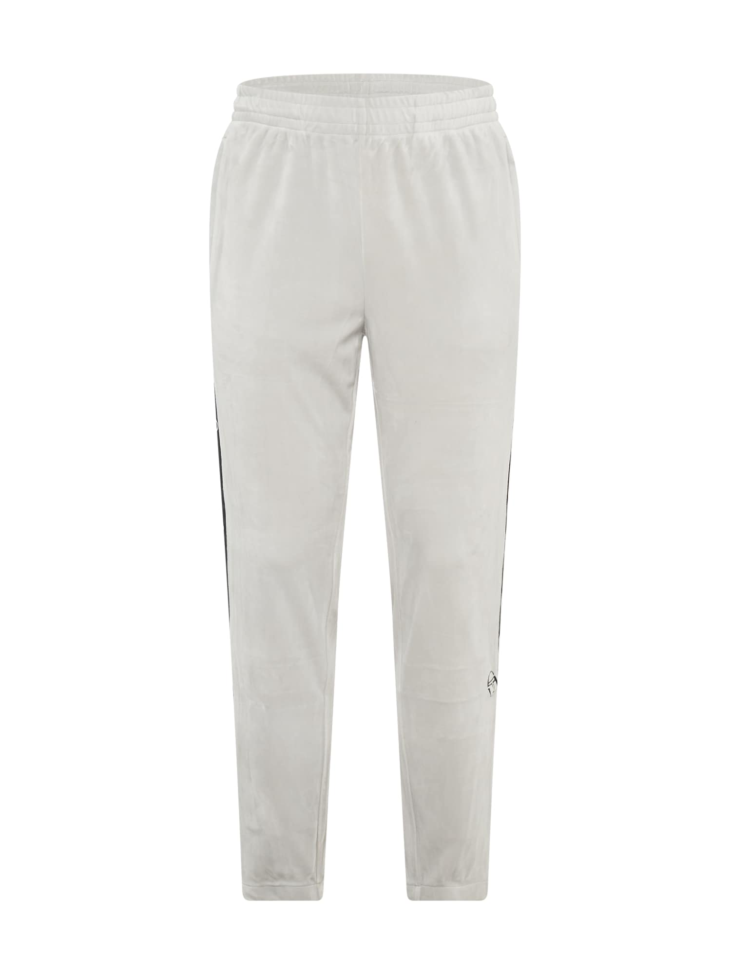 Sergio Tacchini Hlače  svetlo siva / črna / bela