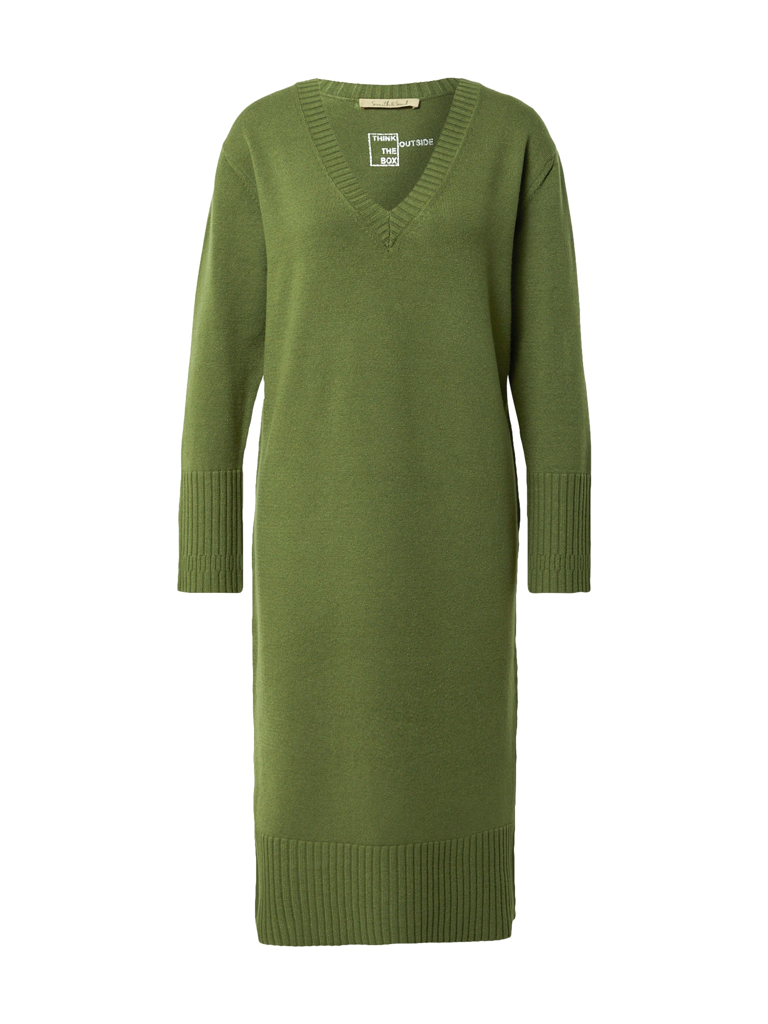 Smith&Soul Pletena obleka  zelena