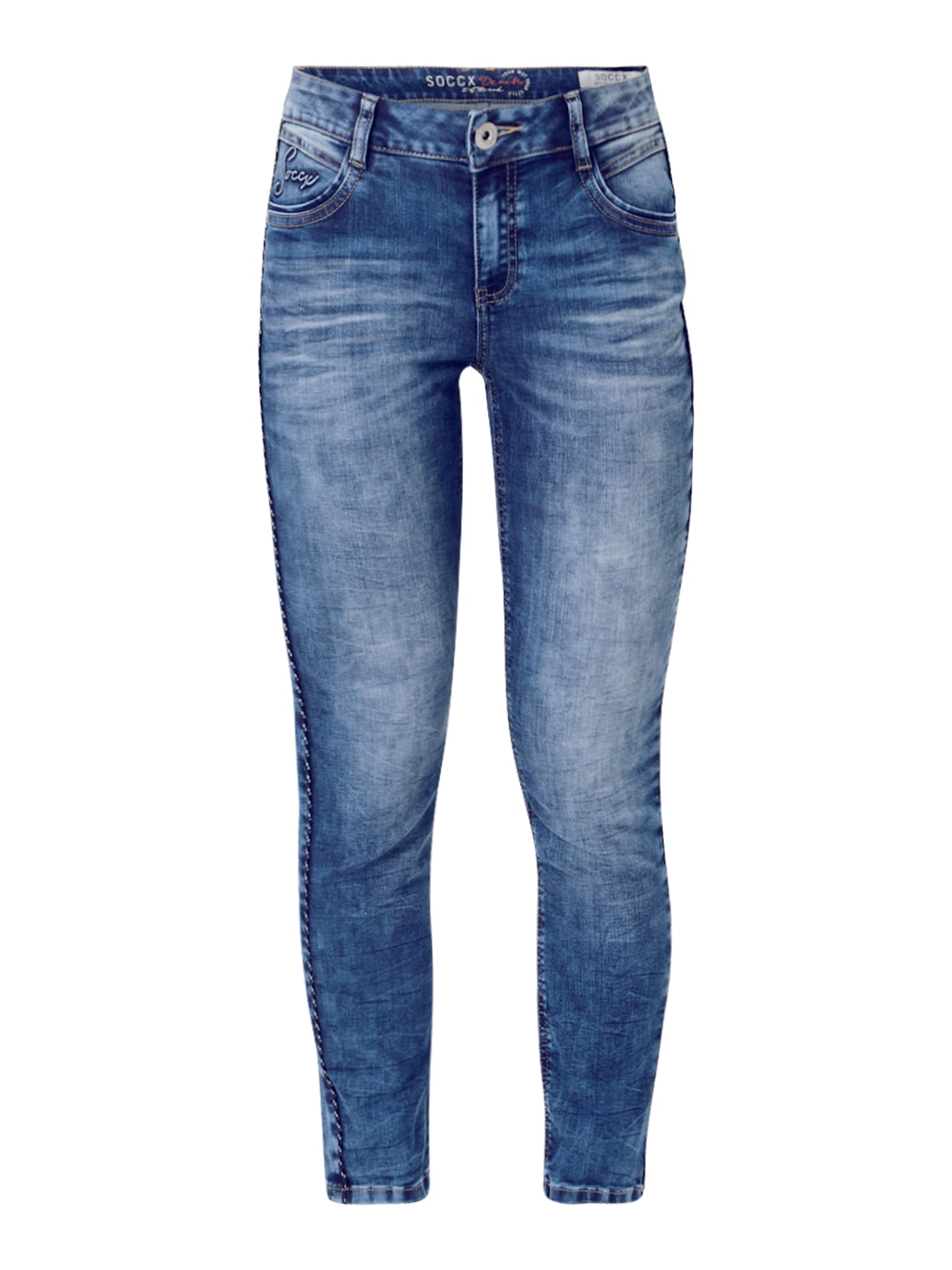 Soccx Kavbojke  moder denim