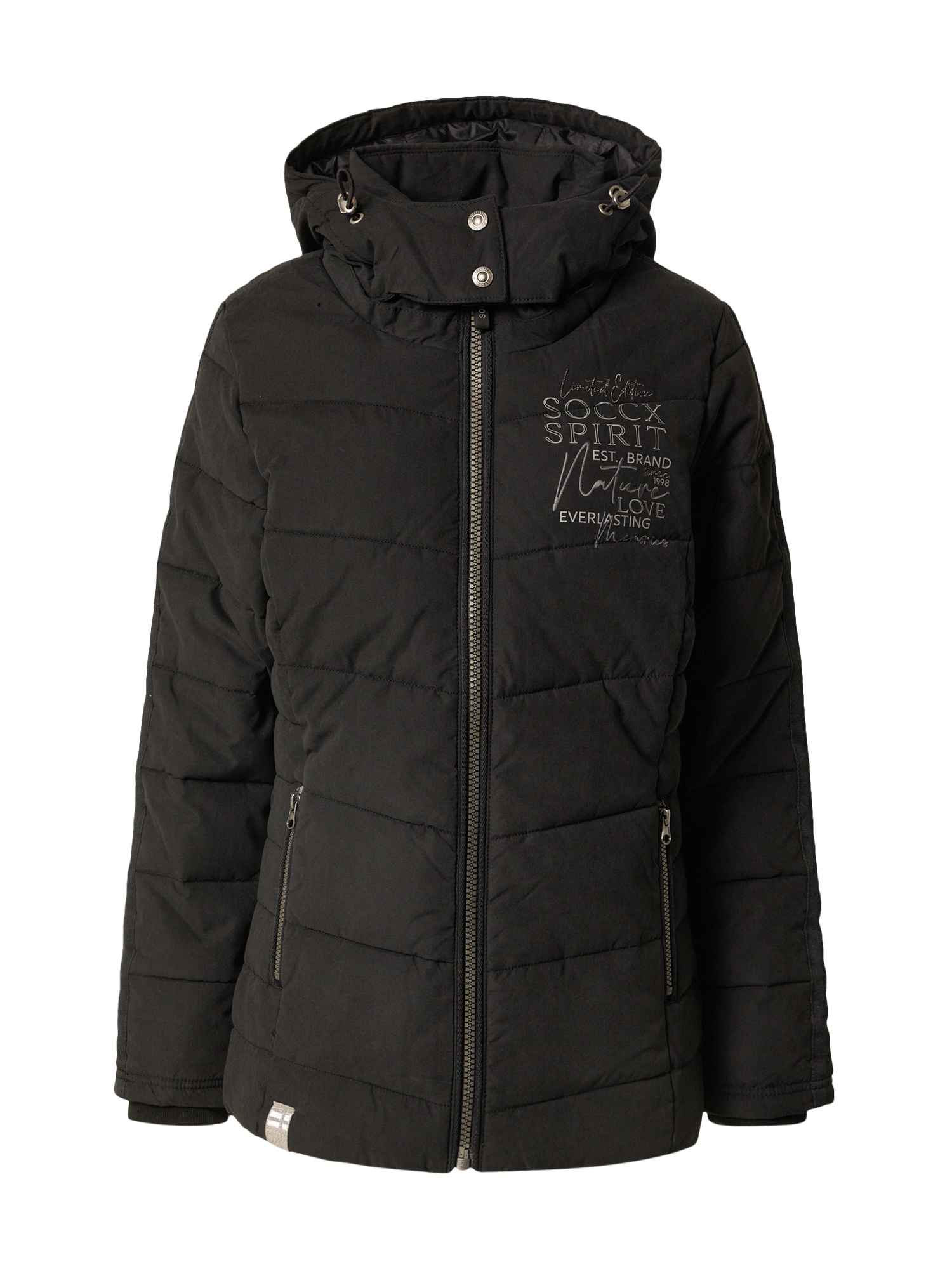 Soccx Zimska jakna  črna