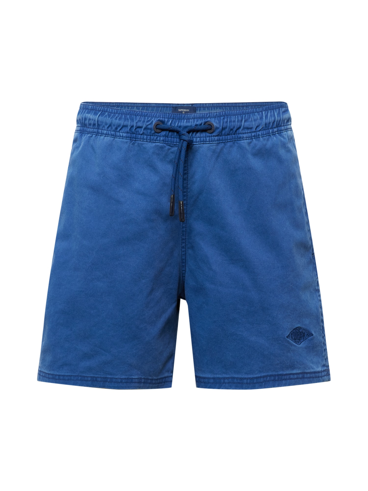 Superdry Hlače  modra / črna