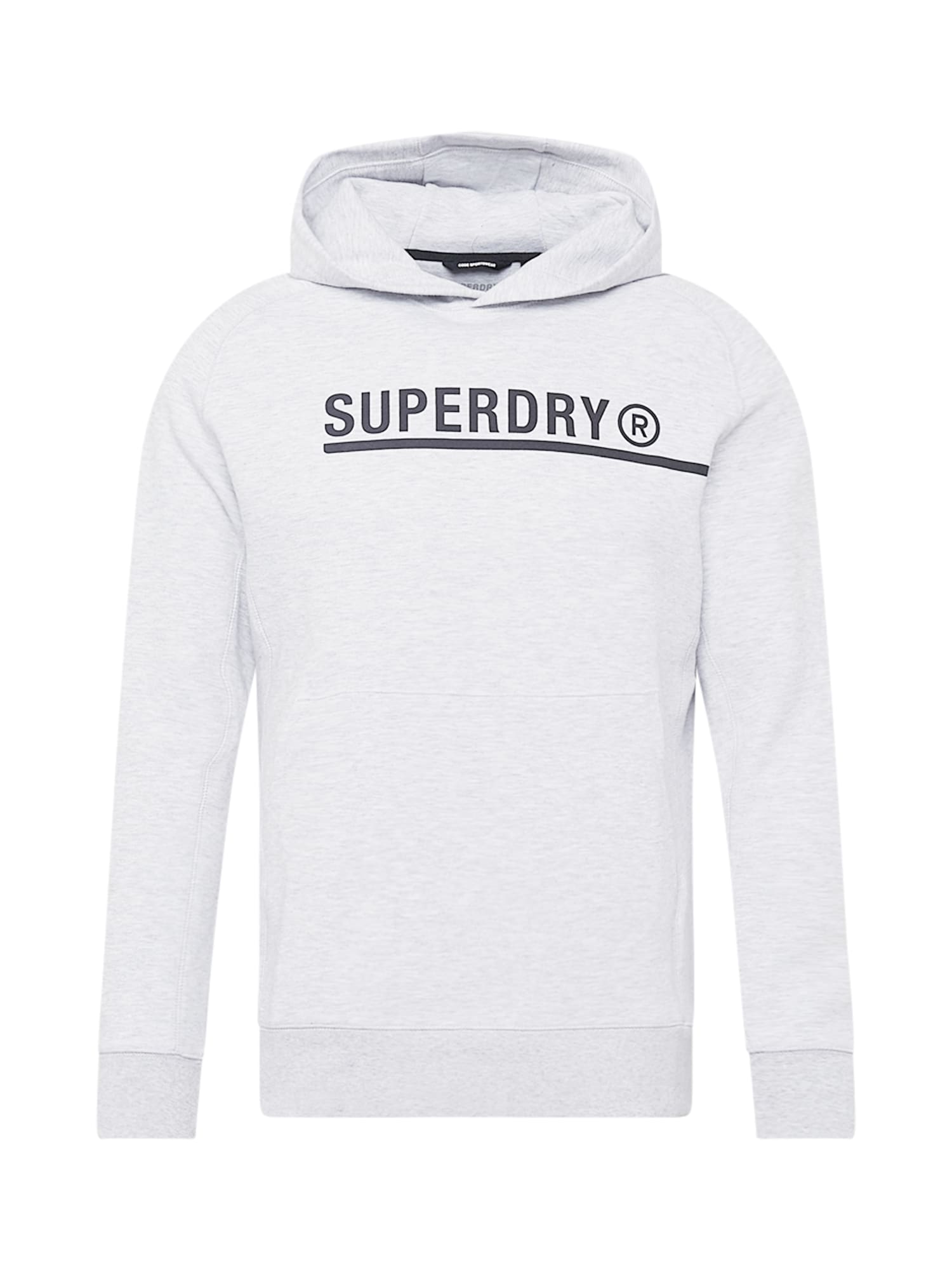 Superdry Majica  antracit / svetlo siva