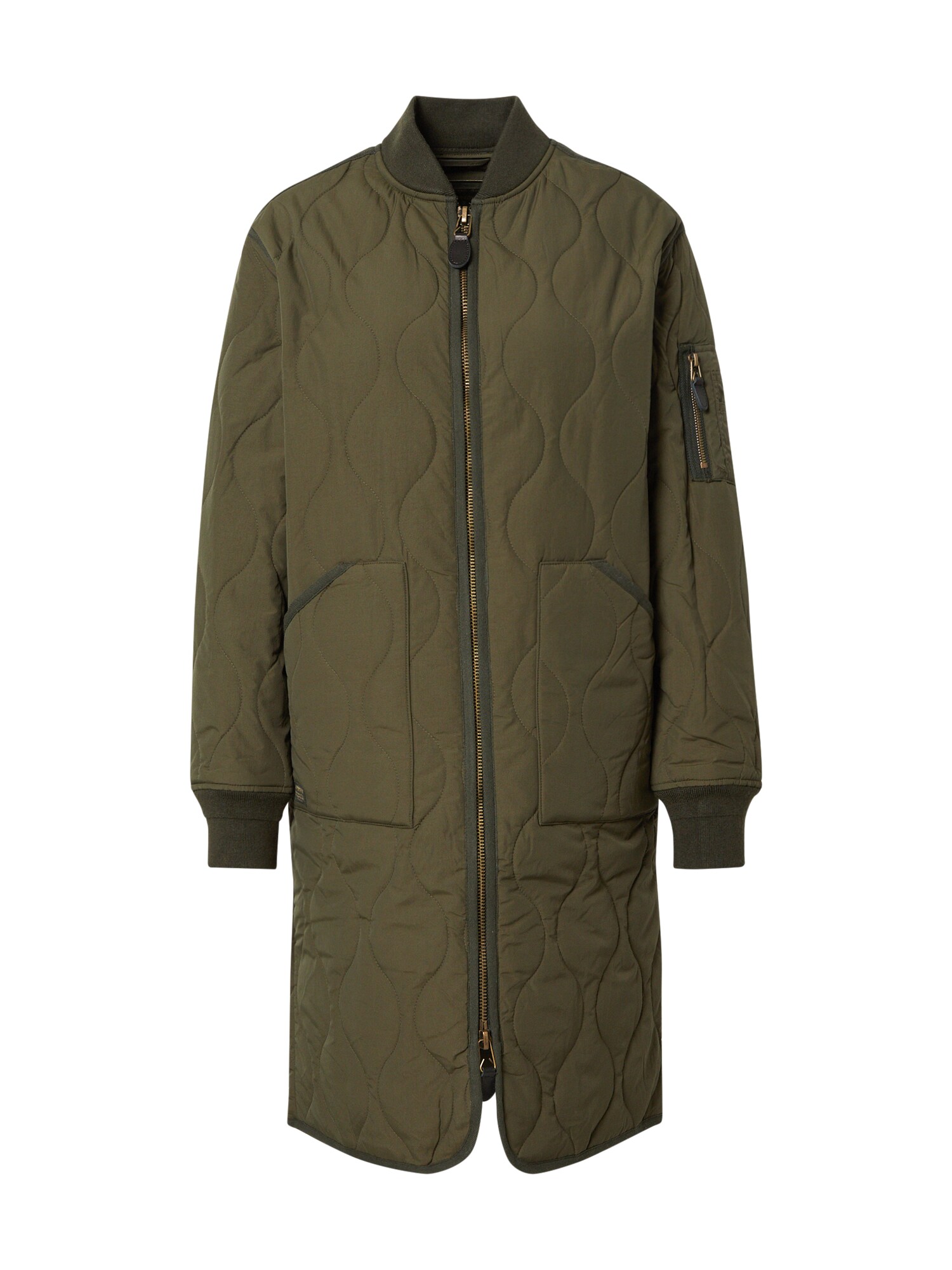 Superdry Prehoden plašč  kaki