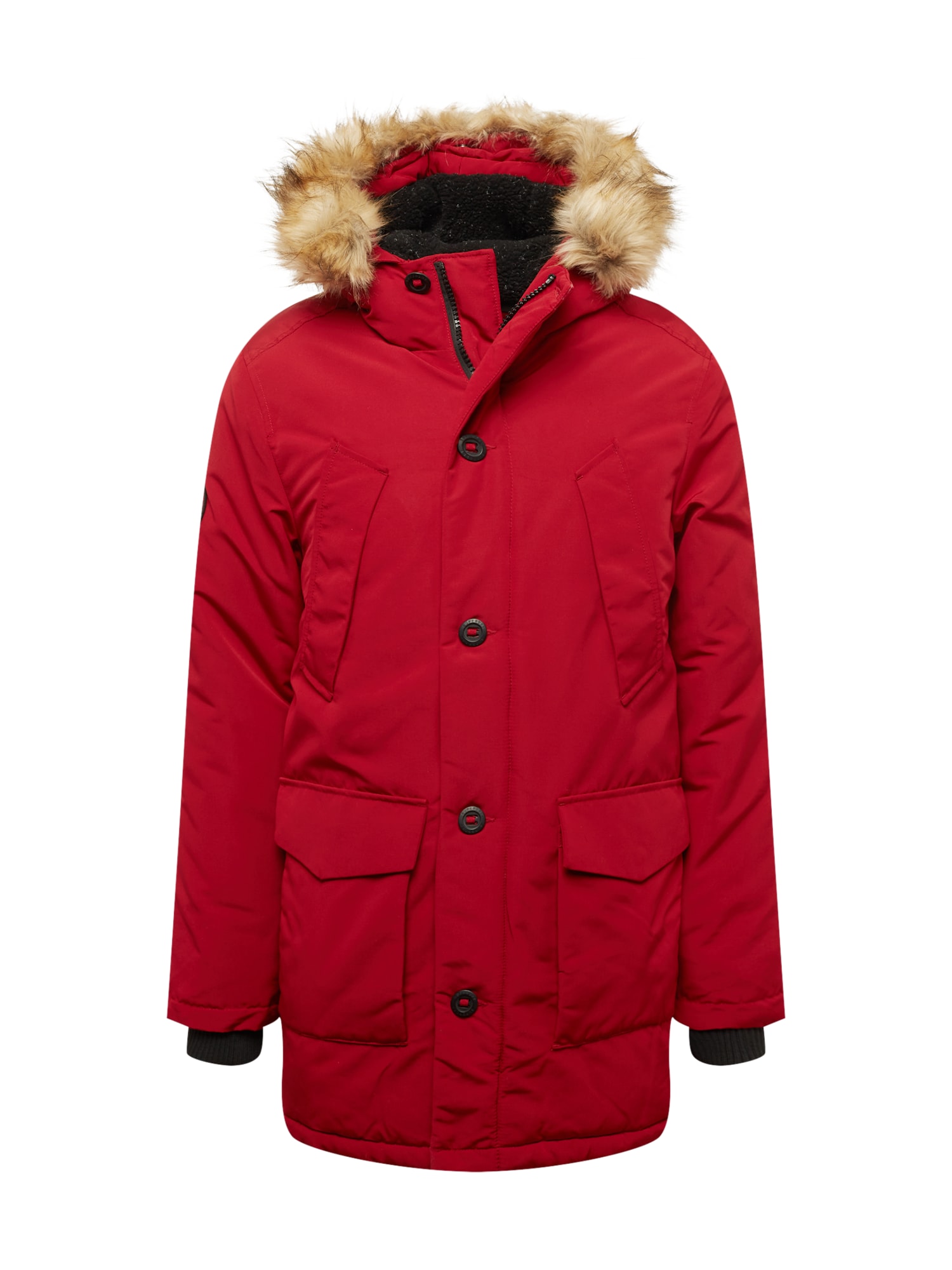 Superdry Zimska jakna 'Everest'  rdeča