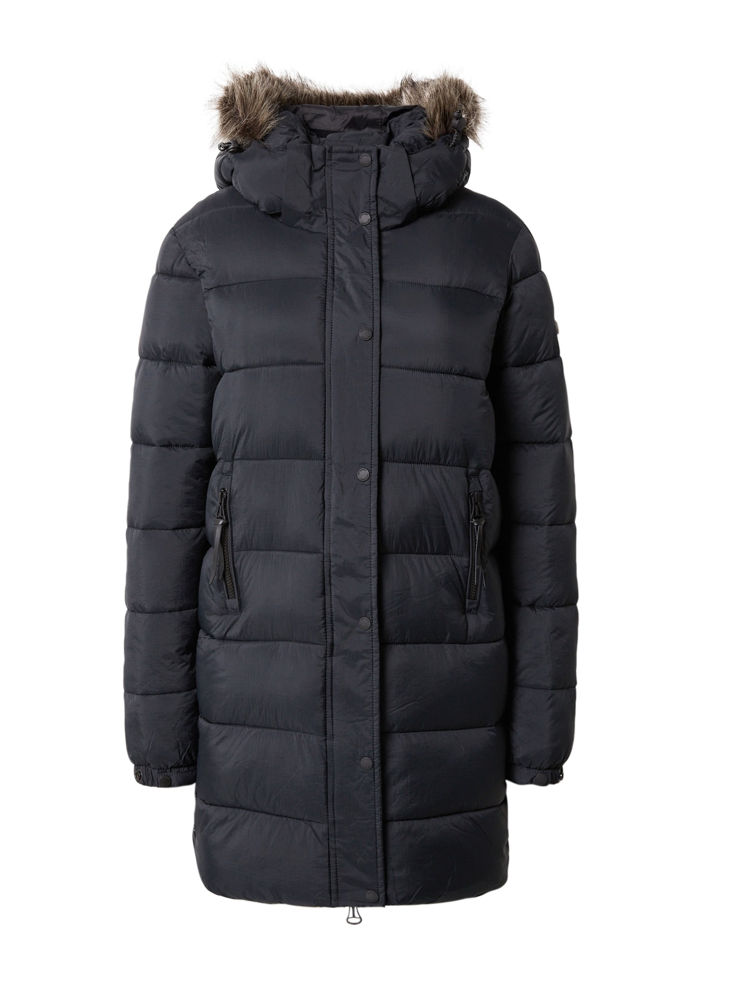 Superdry Zimska jakna  črna