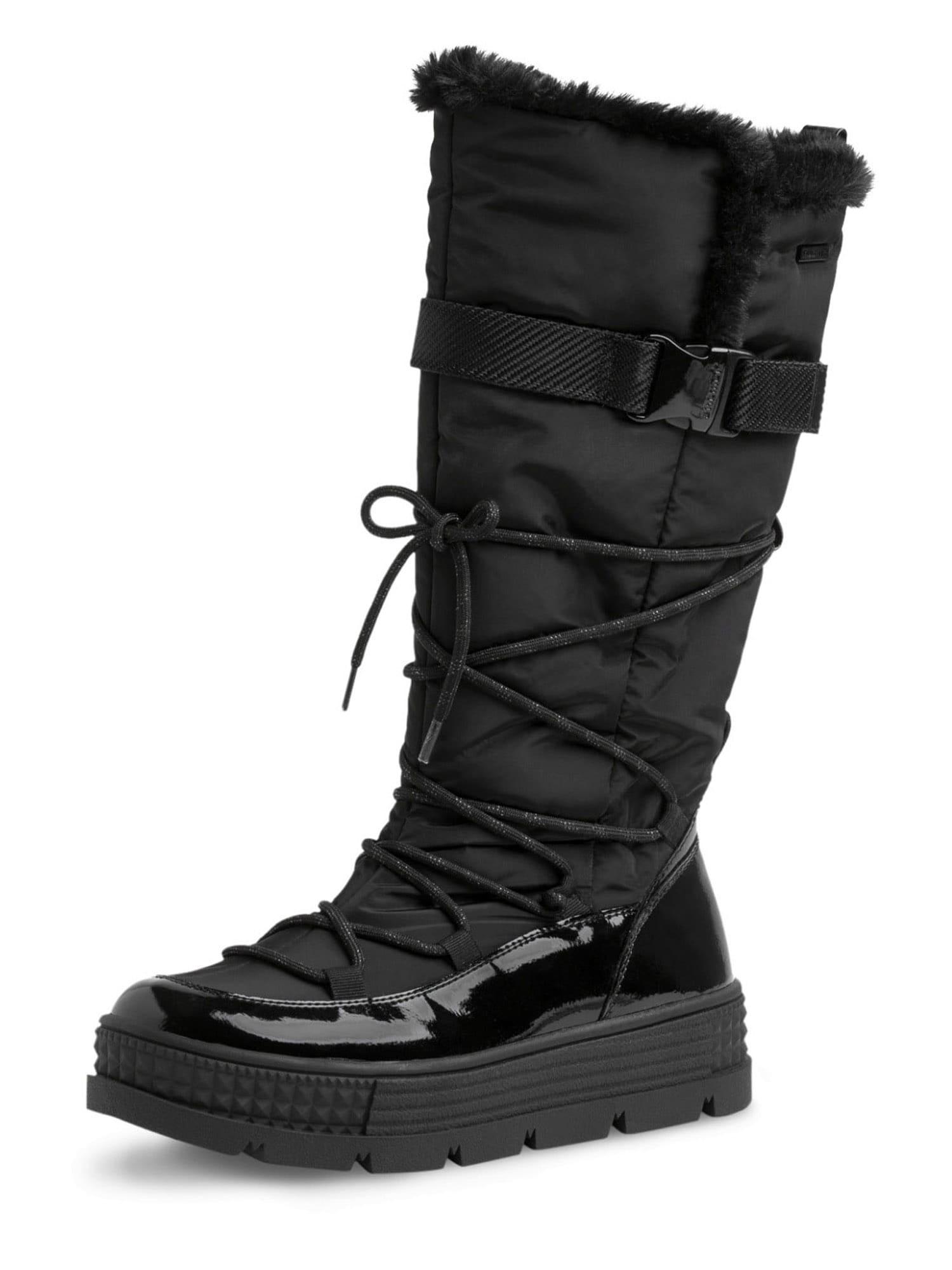 TAMARIS Škornji za v sneg  črna