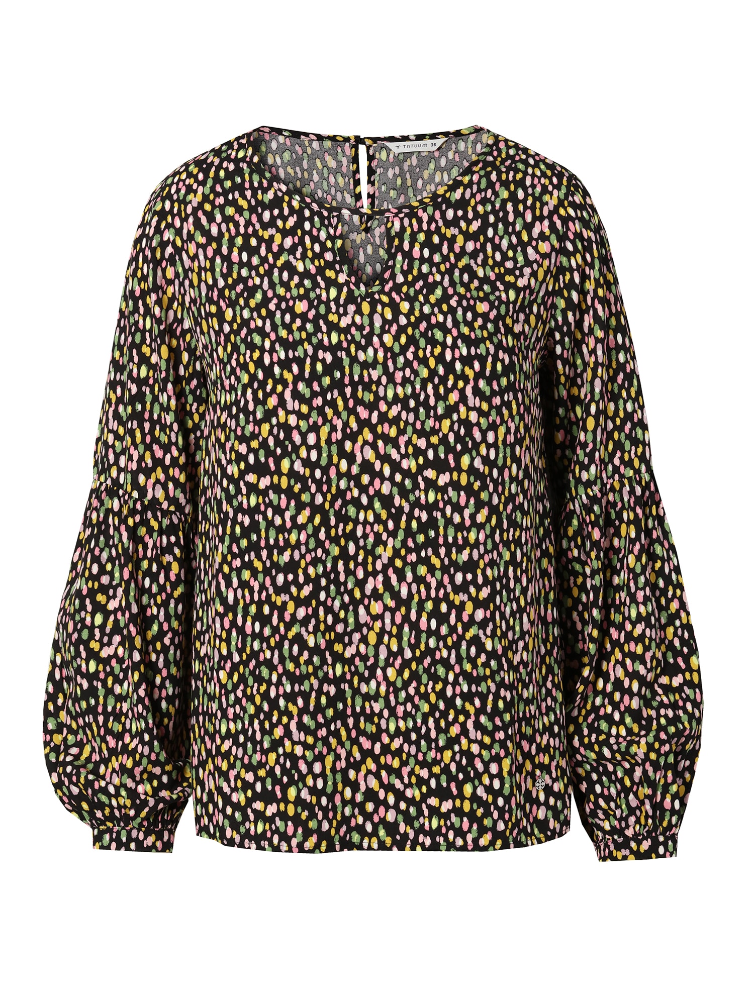 TATUUM Bluza 'MONKINA'  rumena / zelena / roza / črna