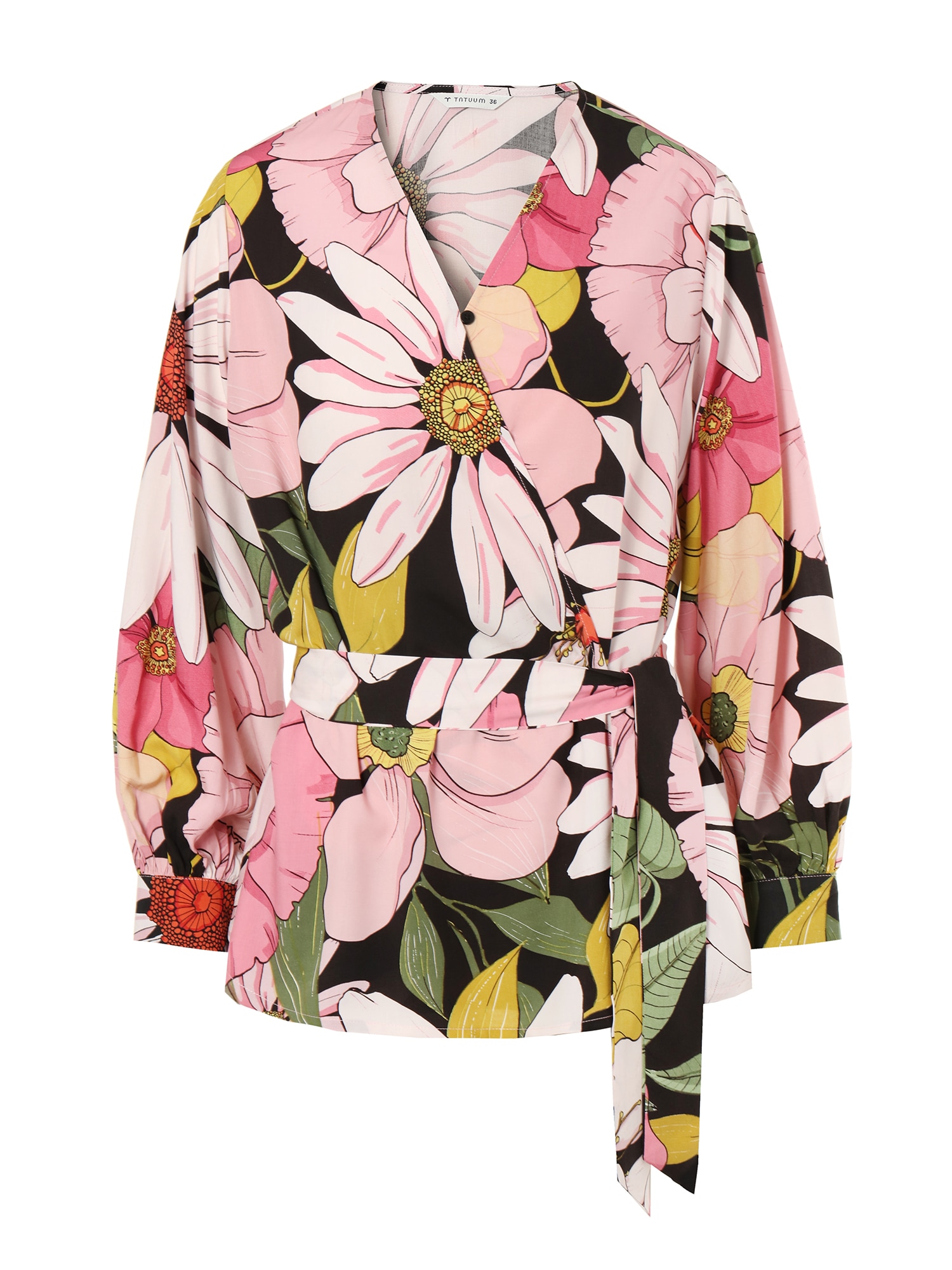 TATUUM Bluza 'SIRENA 1'  rumena / zelena / roza / črna