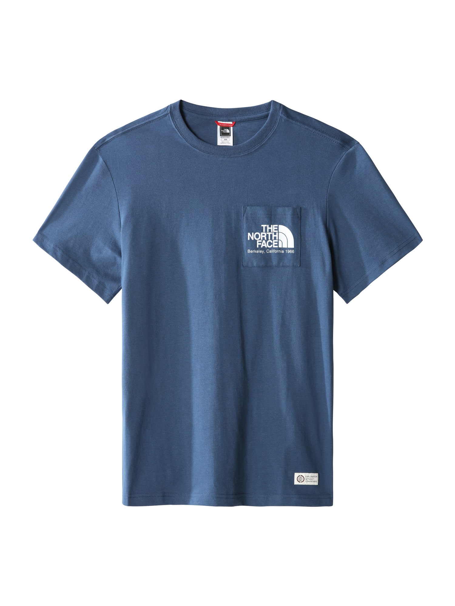 THE NORTH FACE Majica 'BERKELEY CALIFORNIA'  marine / bela