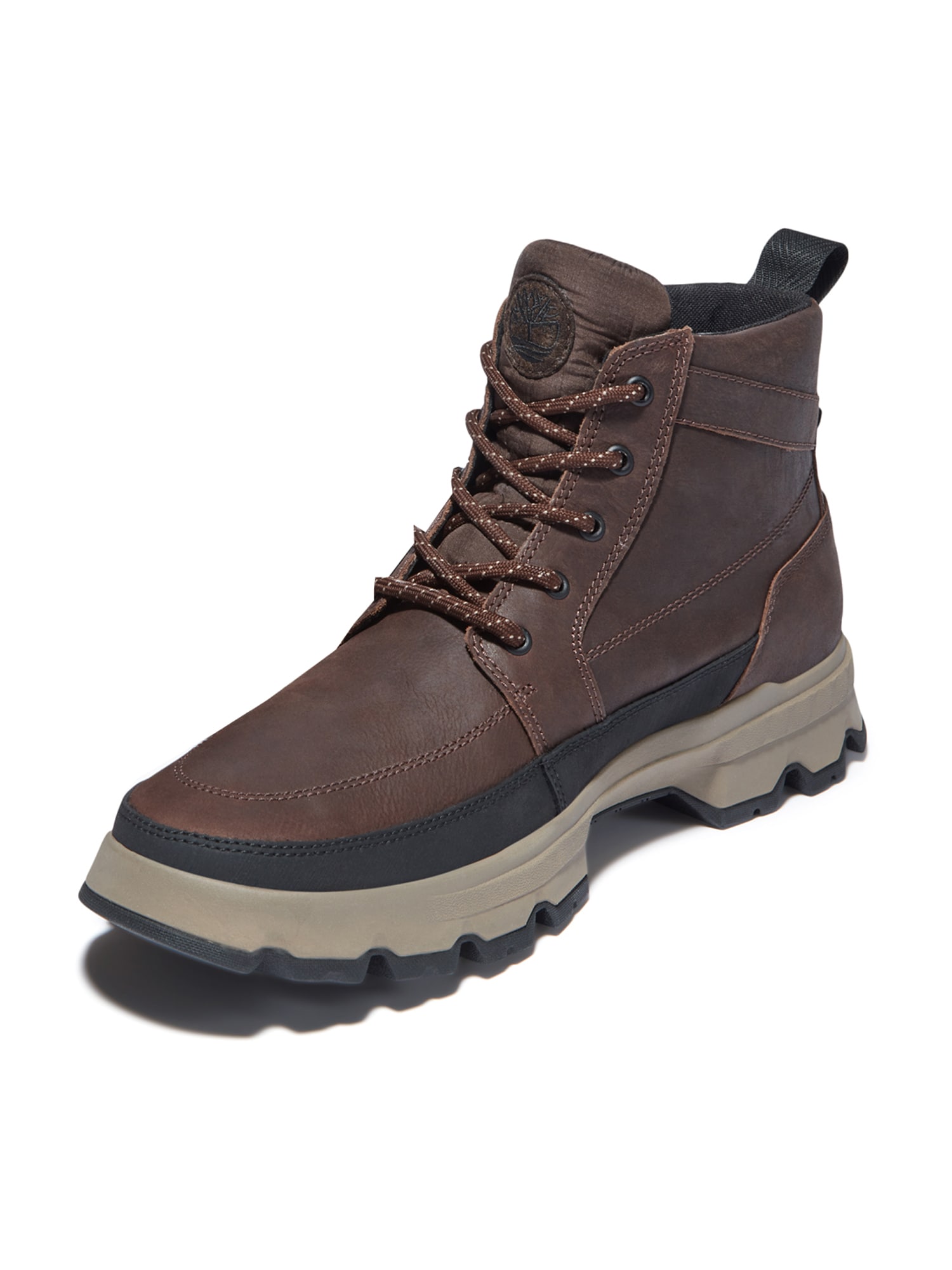 TIMBERLAND Gležnarji z vezalkami 'TBL Orig Ultra WP Chukka'  temno rjava