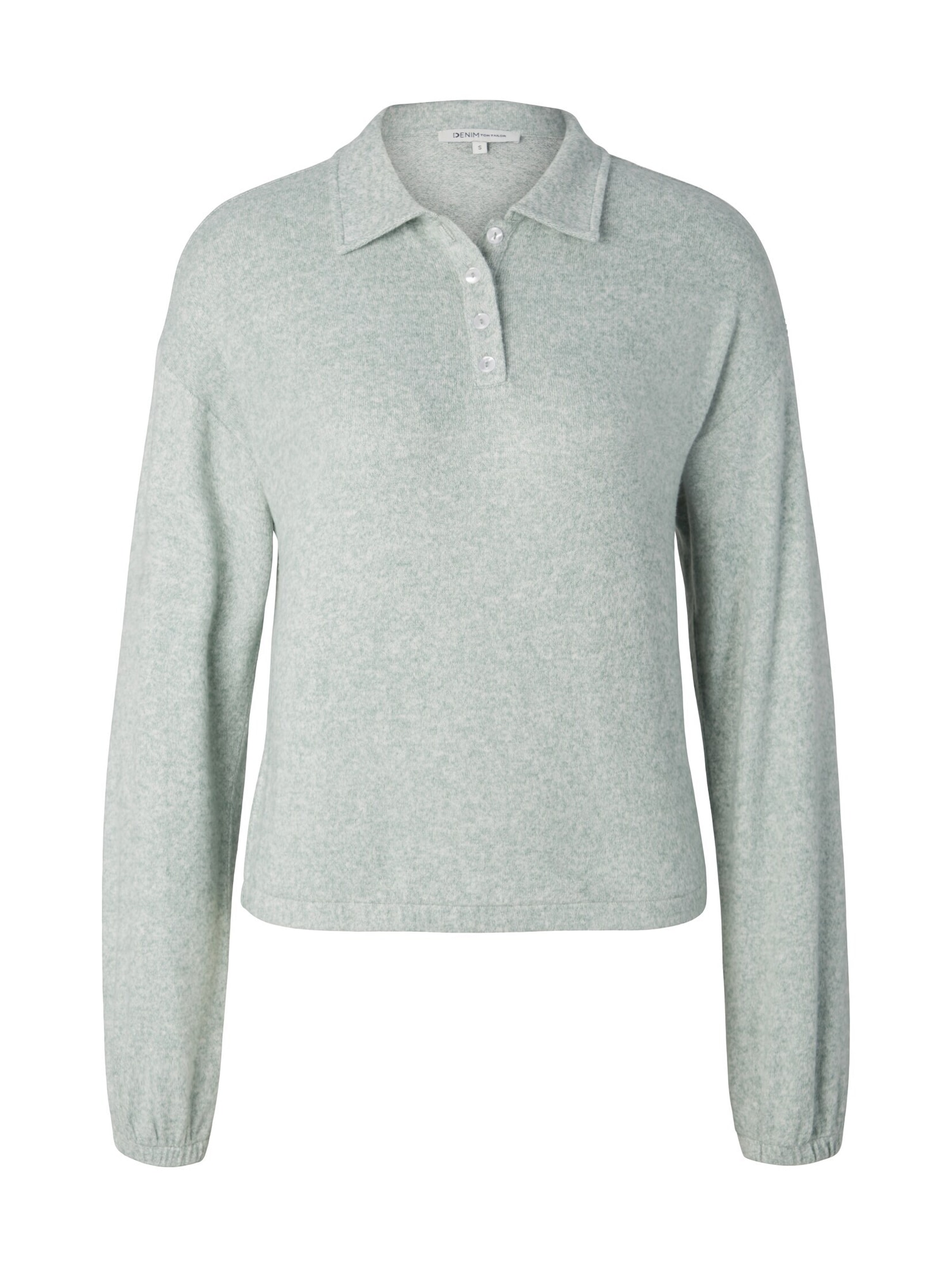 TOM TAILOR DENIM Majica  večbarvno zelena