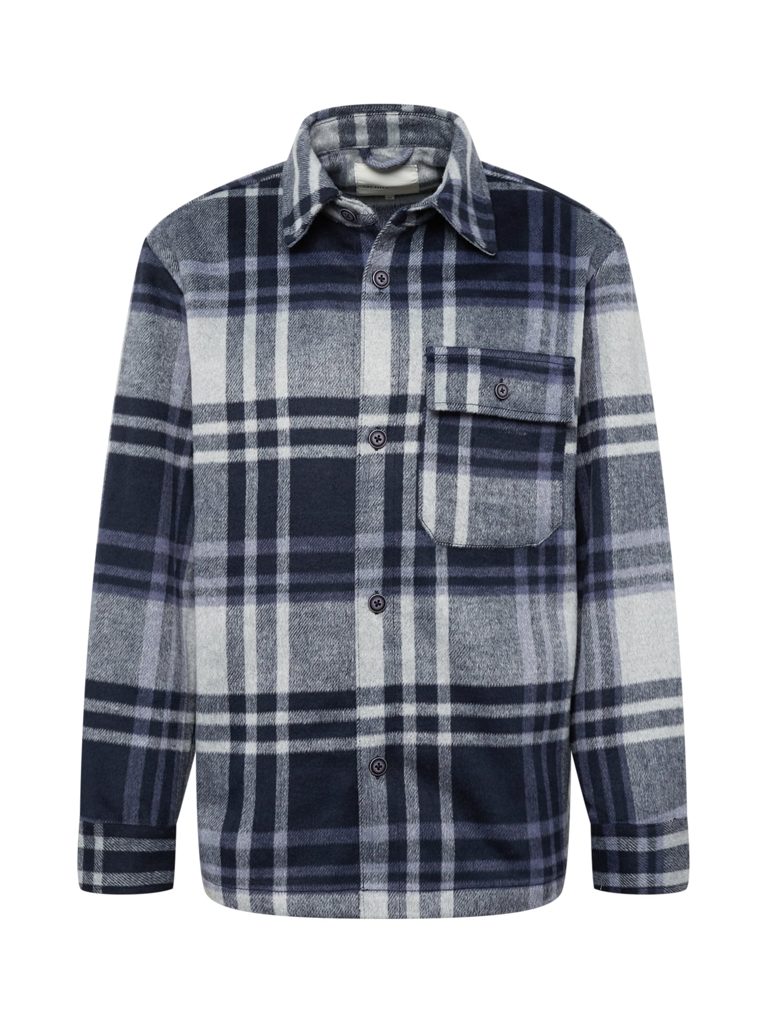 TOM TAILOR DENIM Prehodna jakna  marine / mornarska / svetlo siva