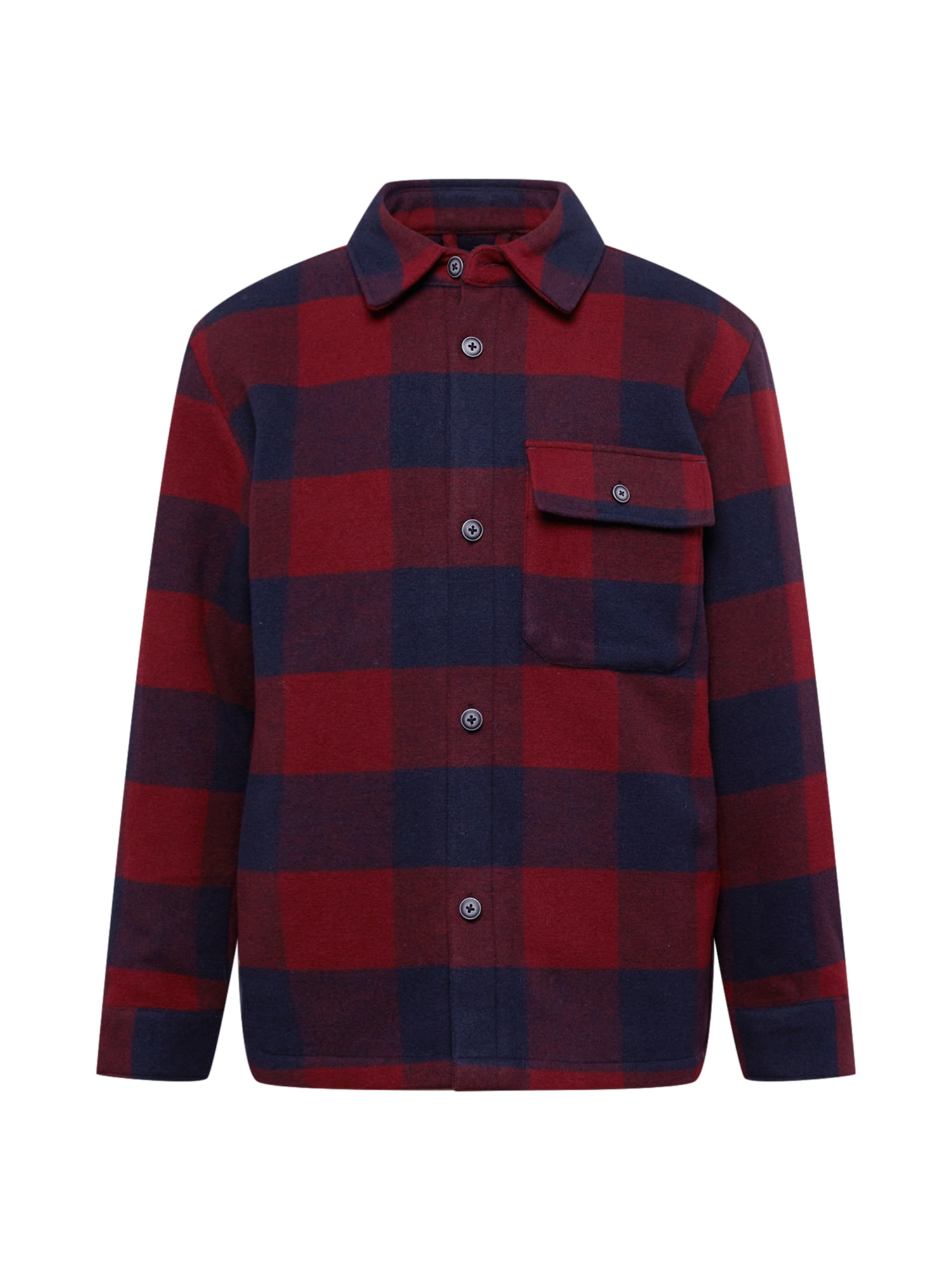 TOM TAILOR DENIM Prehodna jakna  mornarska / burgund