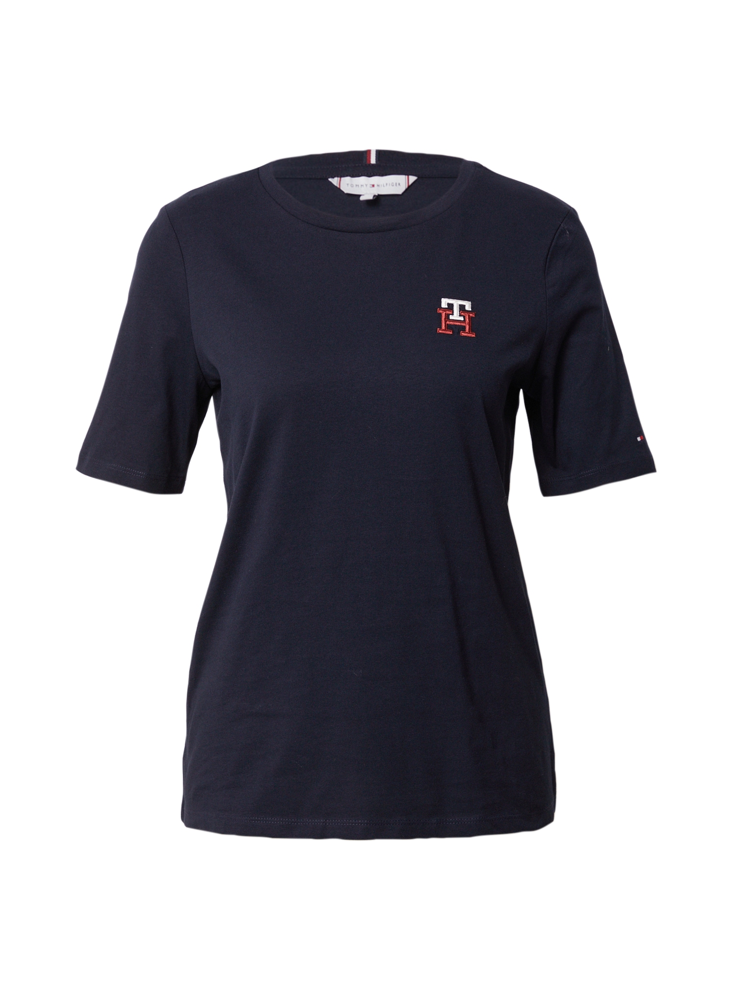 TOMMY HILFIGER Majica  temno modra / rdeča / bela