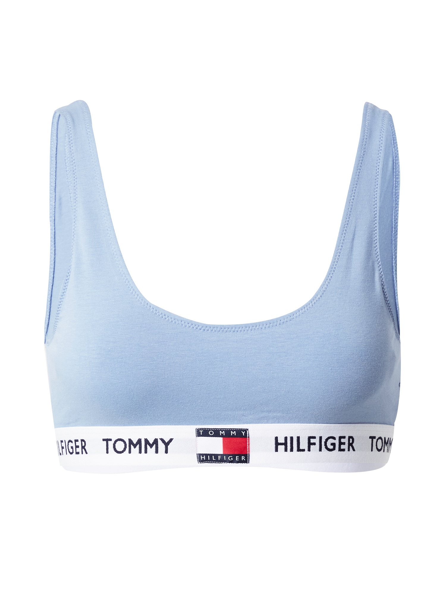 TOMMY HILFIGER Nedrček  svetlo modra / črna / bela