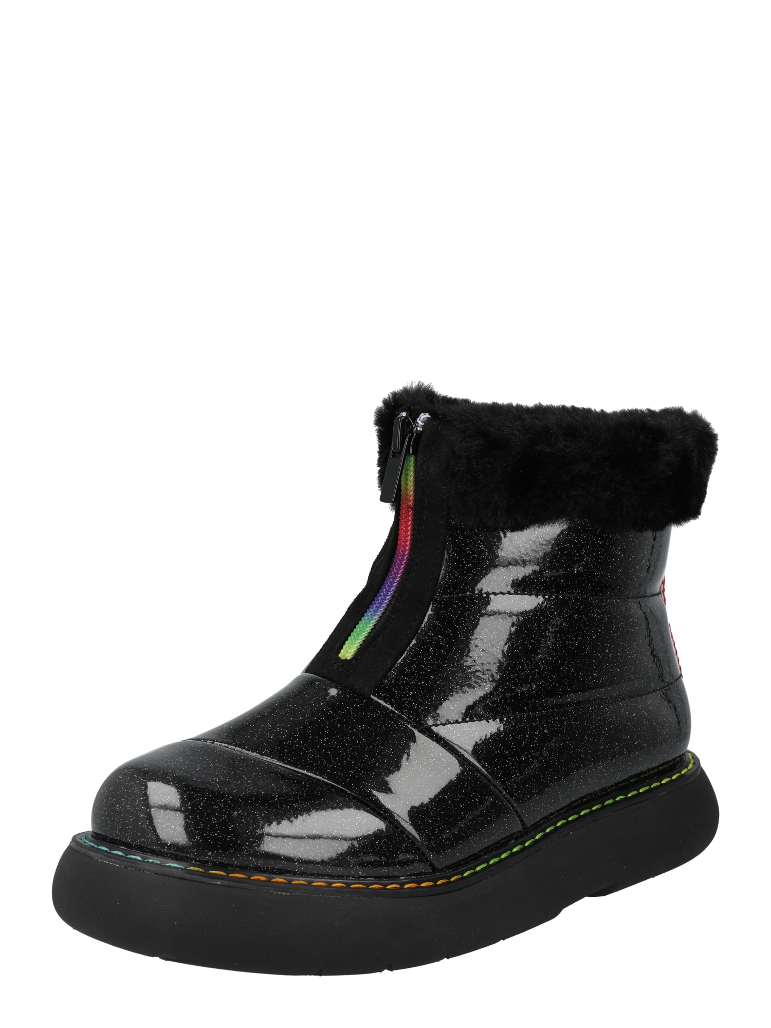 TOMS Škornji za v sneg  neonsko zelena / lila / rdeča / črna