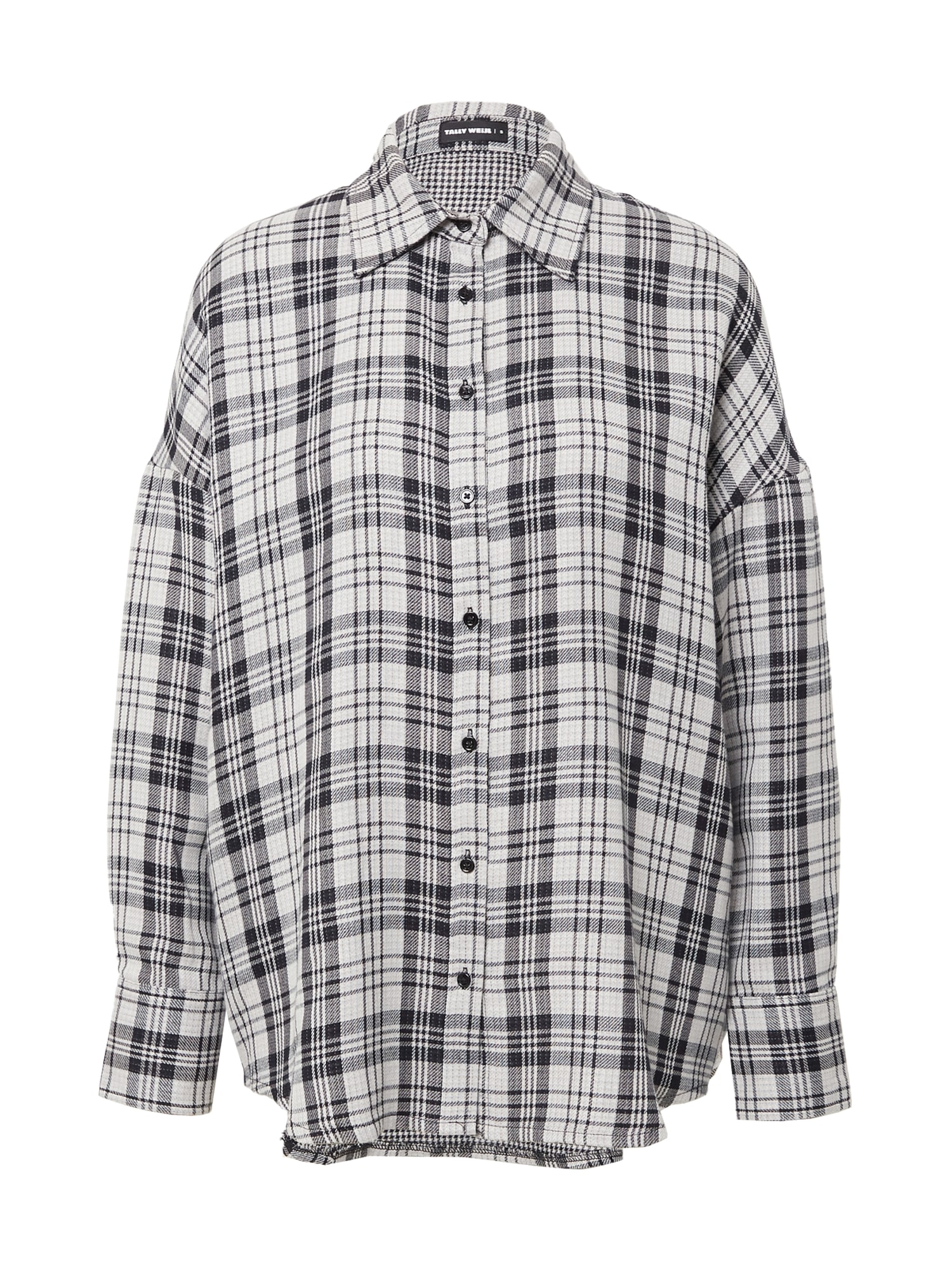 Tally Weijl Bluza  siva / črna