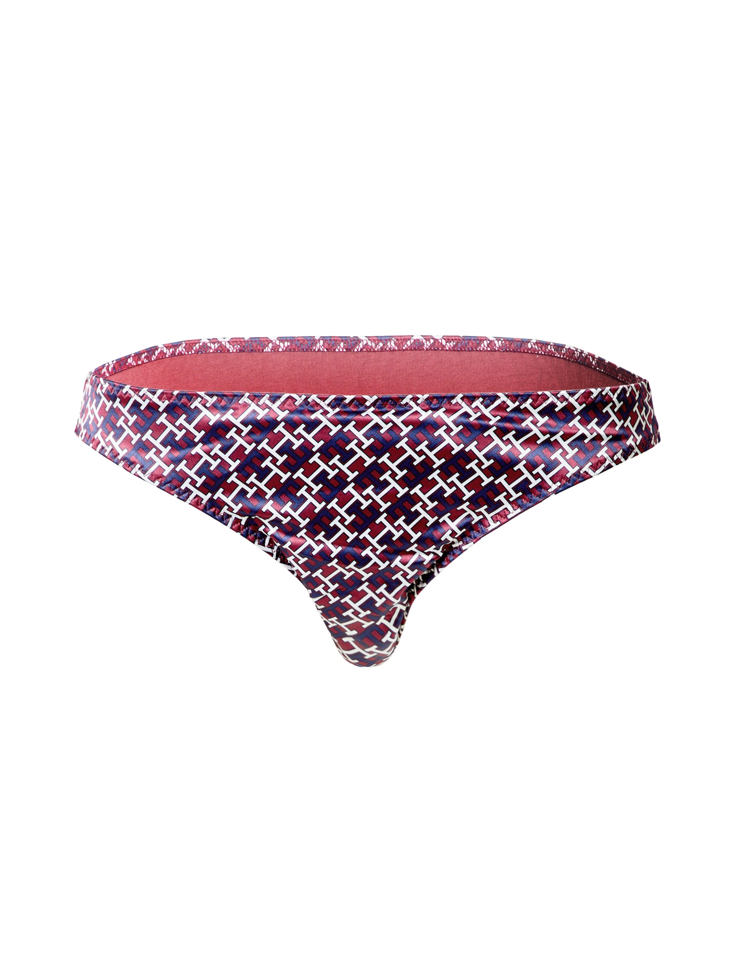 Tommy Hilfiger Underwear Bikini hlačke  mornarska / burgund / bela