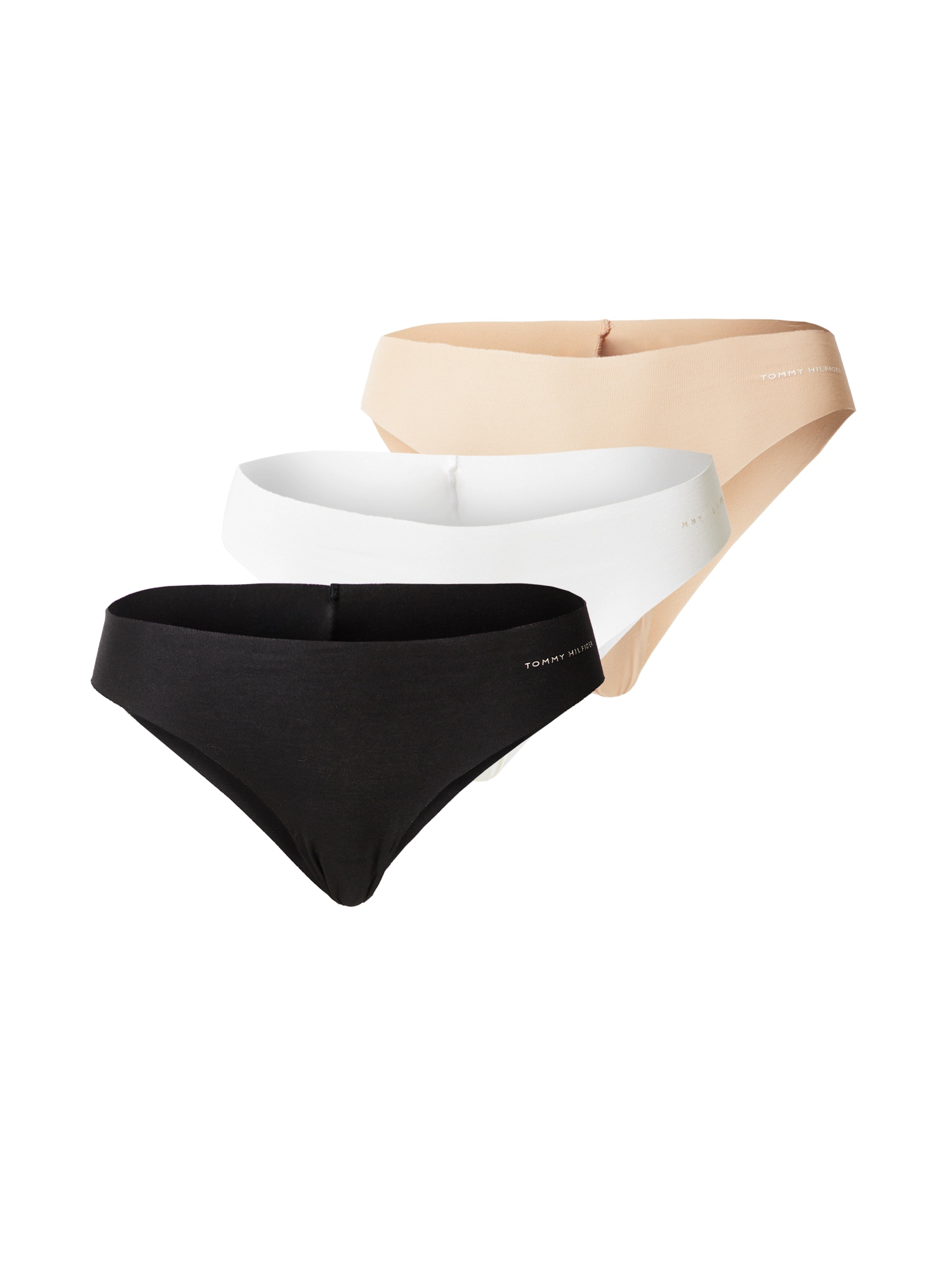 Tommy Hilfiger Underwear Spodnje hlačke  bež / črna / bela