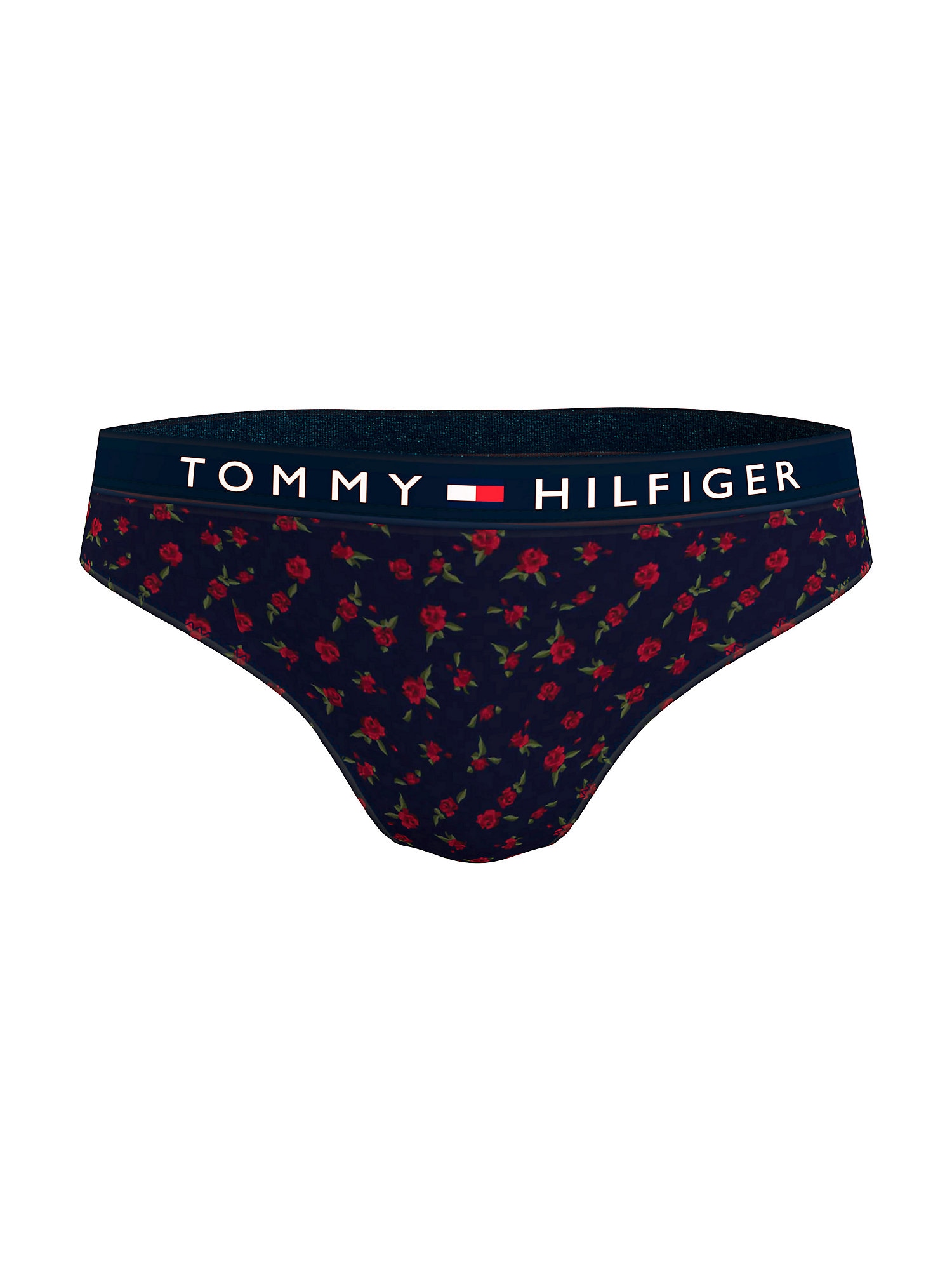 Tommy Hilfiger Underwear Spodnje hlačke  mornarska / zelena / roza