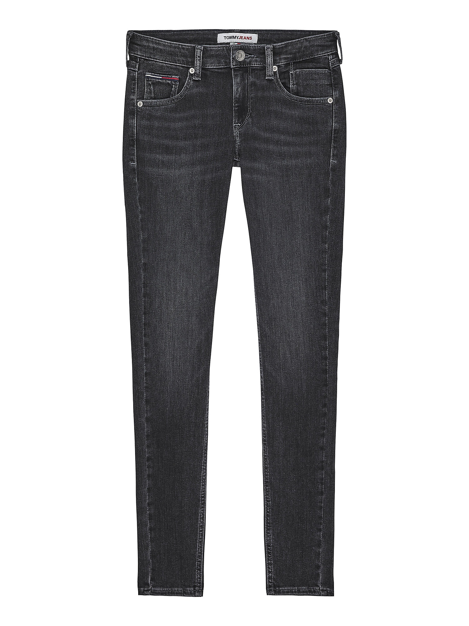 Tommy Jeans Kavbojke 'Scarlett'  črn denim