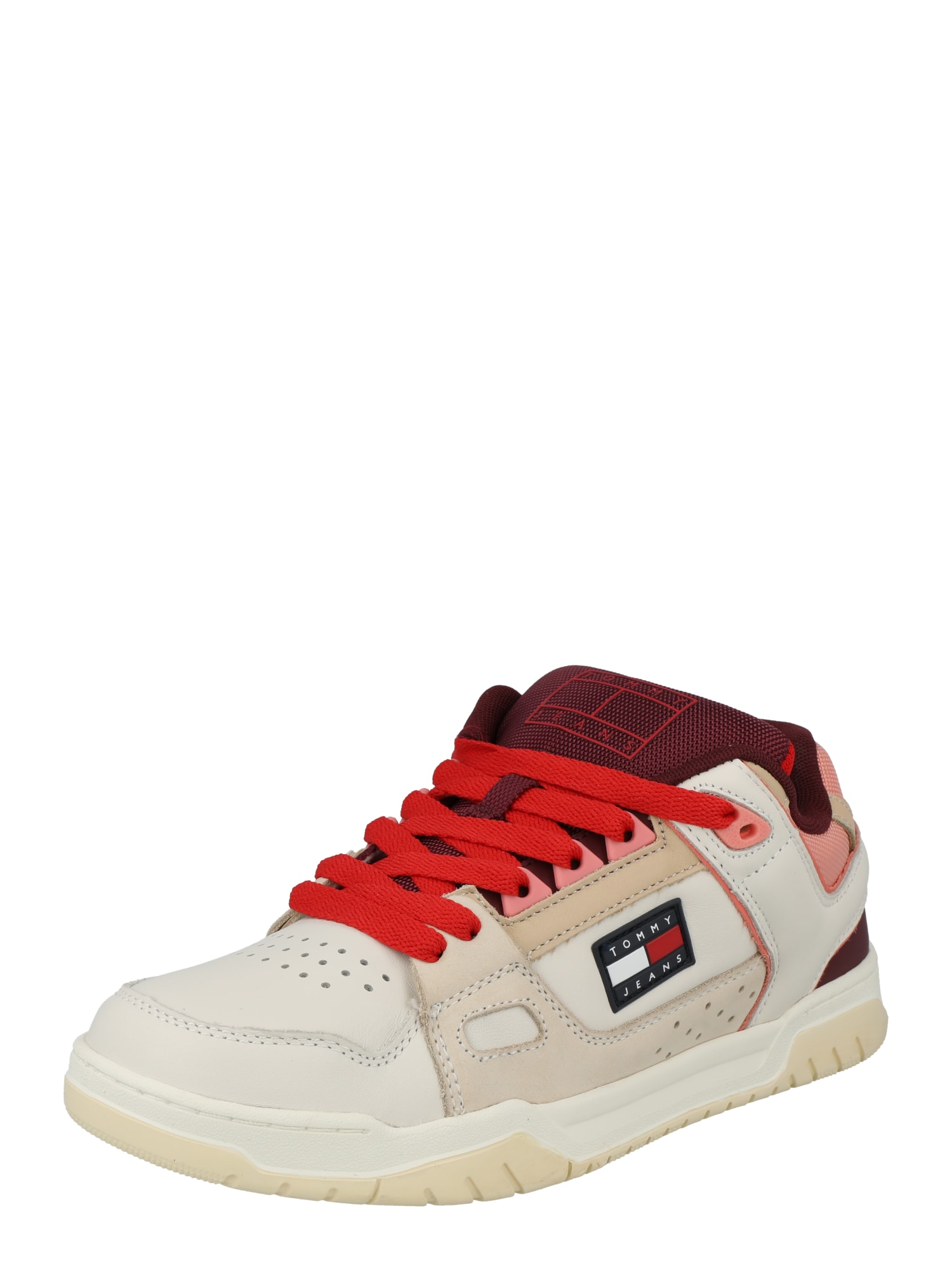 Tommy Jeans Nizke superge  modra / bordo / bela