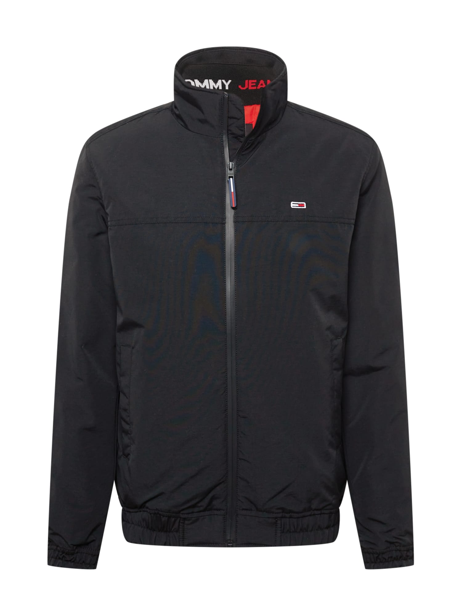 Tommy Jeans Prehodna jakna  črna