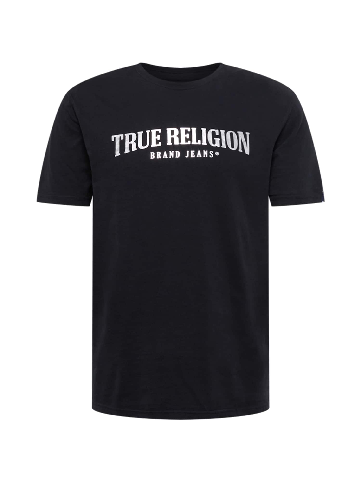 True Religion Majica  črna / bela