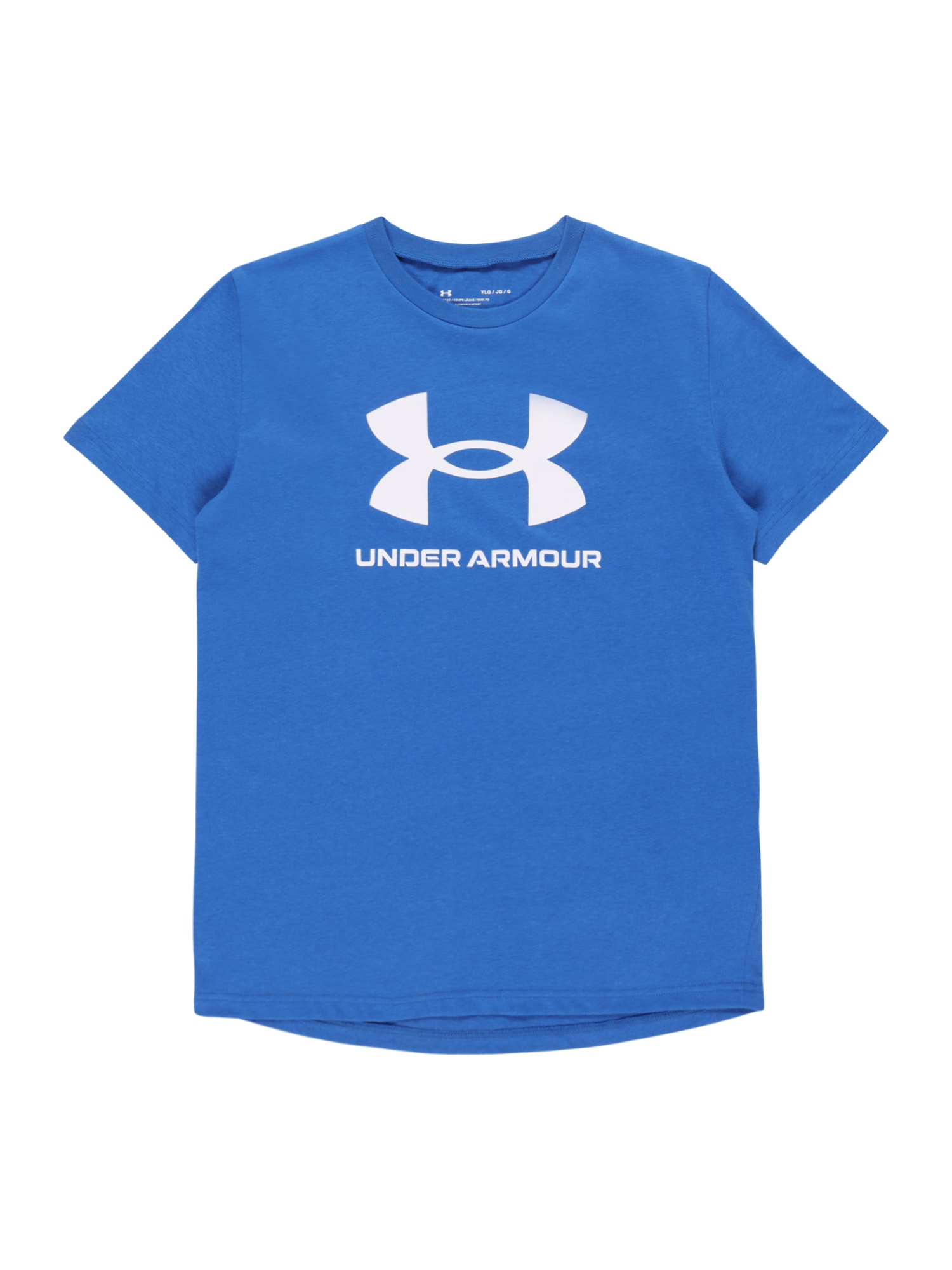 UNDER ARMOUR Funkcionalna majica  kraljevo modra / bela