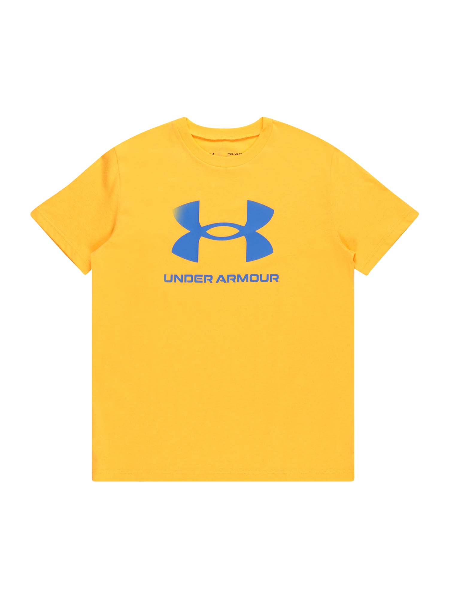 UNDER ARMOUR Funkcionalna majica  modra / rumena