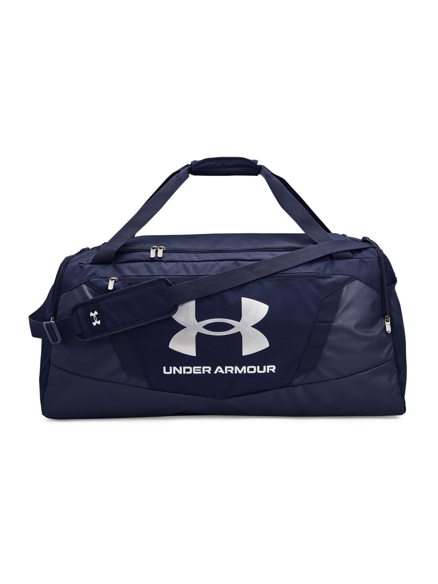 UNDER ARMOUR Športna torba  mornarska / bela