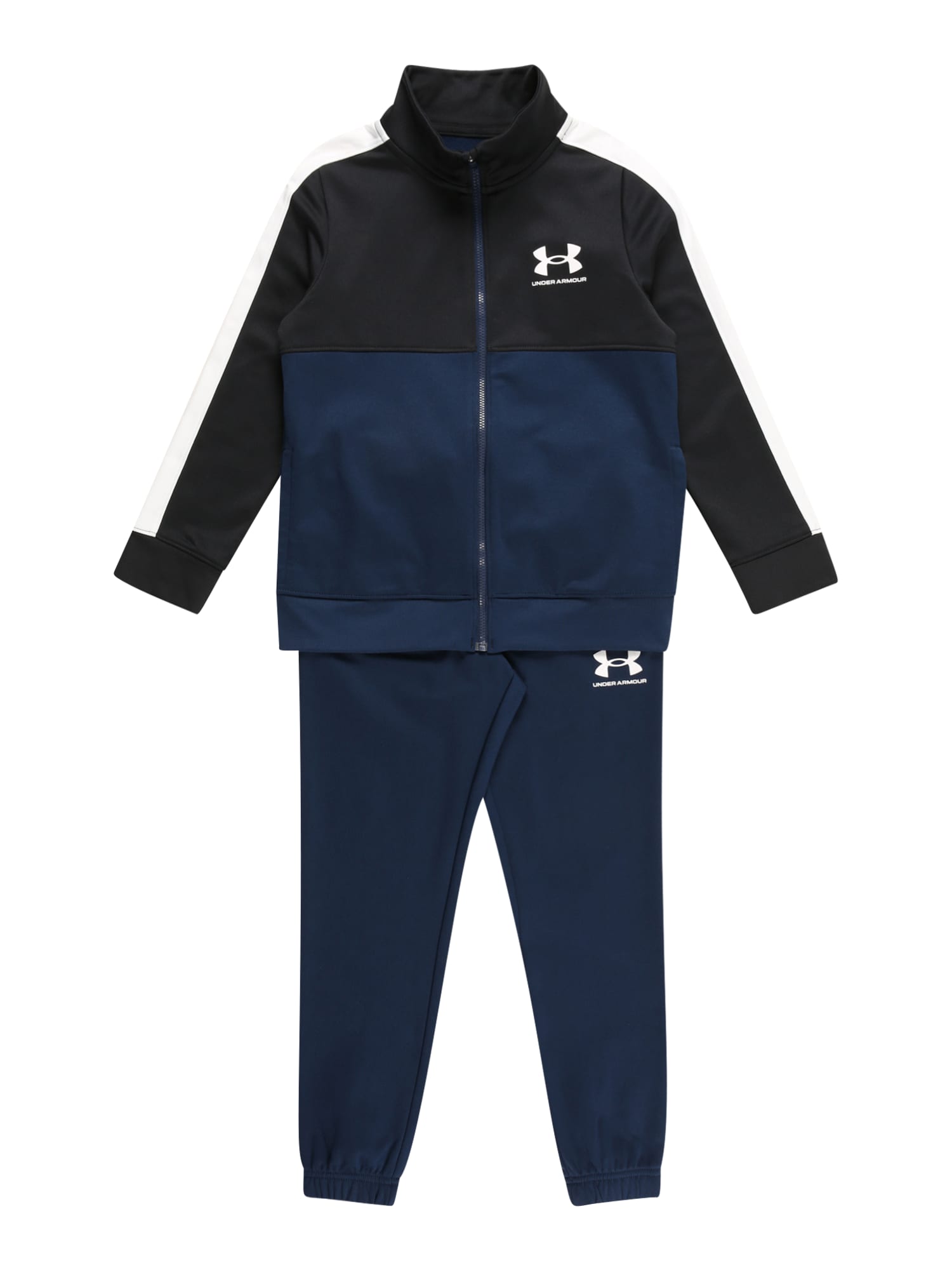 UNDER ARMOUR Športna trenirka  mornarska / črna / bela