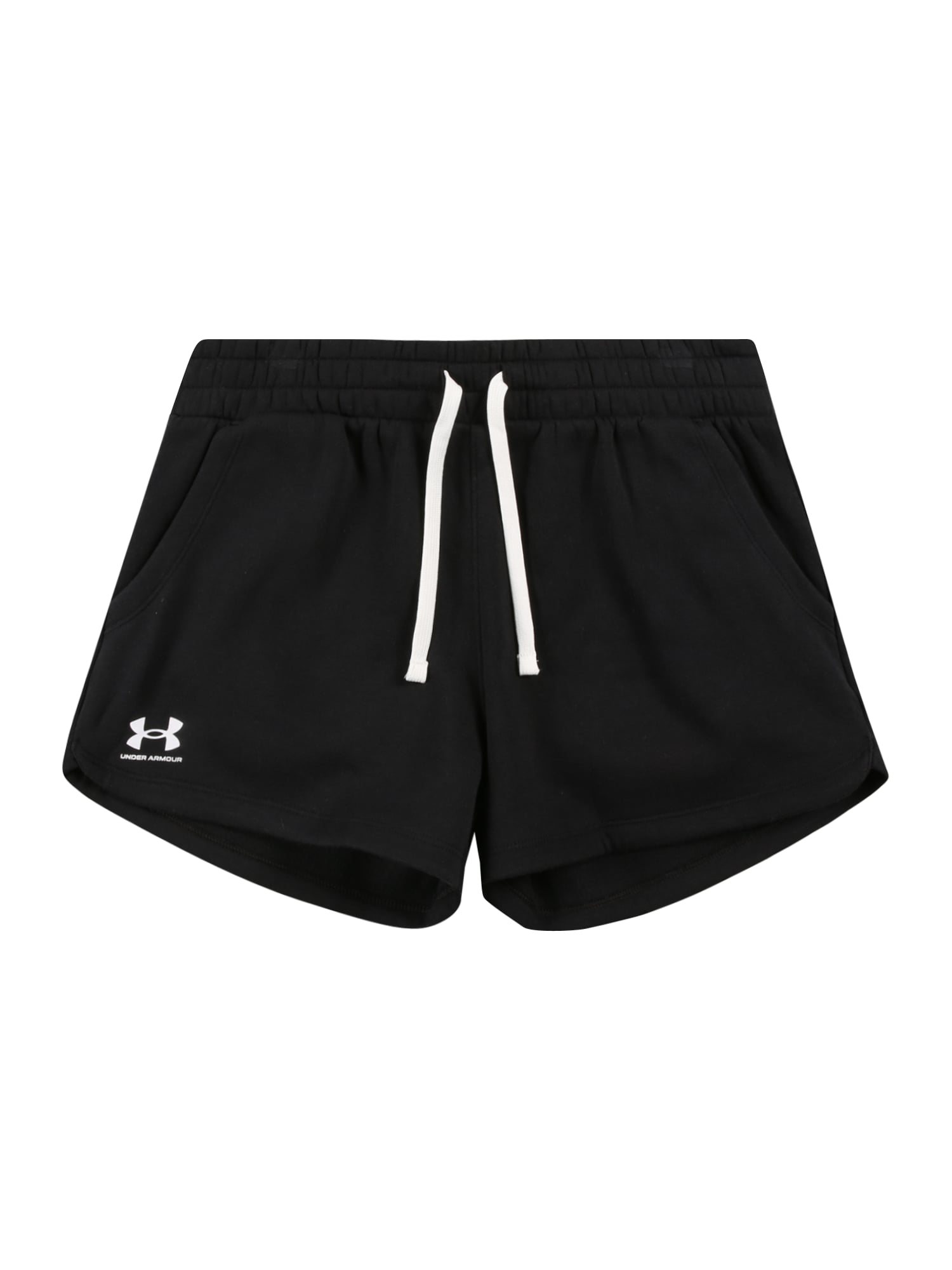 UNDER ARMOUR Športne hlače  črna / bela