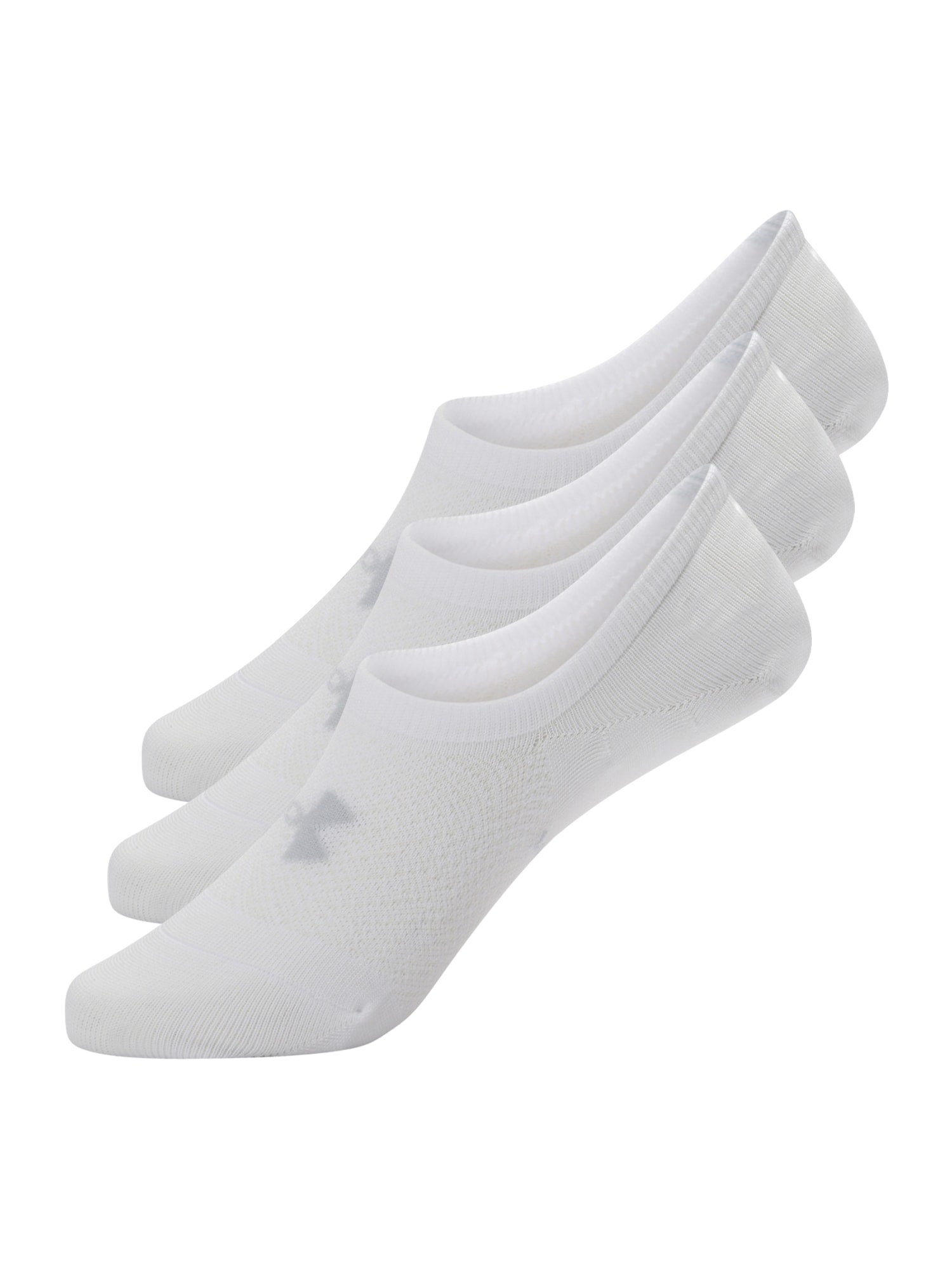 UNDER ARMOUR Športne nogavice 'Breathe Lite'  siva / bela