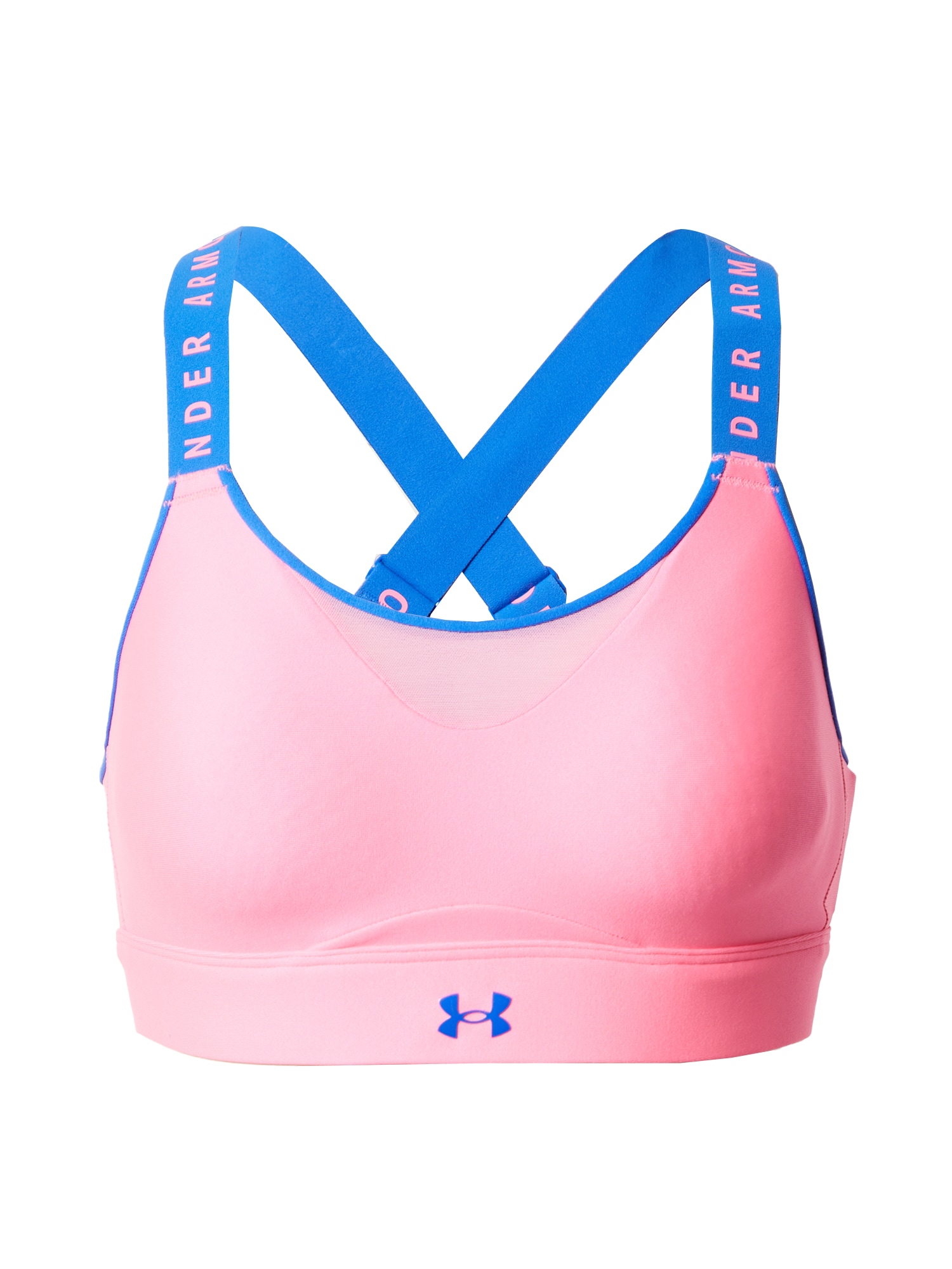 UNDER ARMOUR Športni nederček 'Infinity High'  nebeško modra / svetlo roza