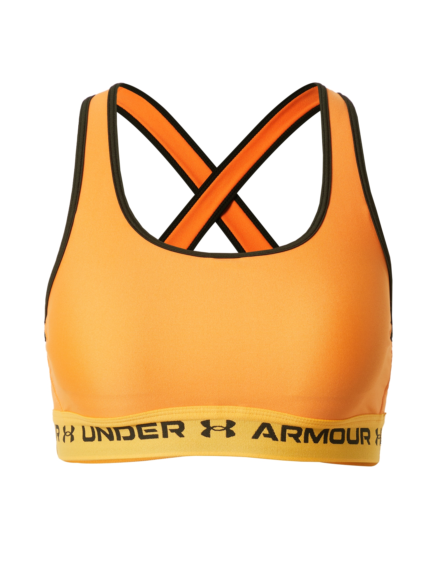 UNDER ARMOUR Športni nederček  svetlo oranžna / črna