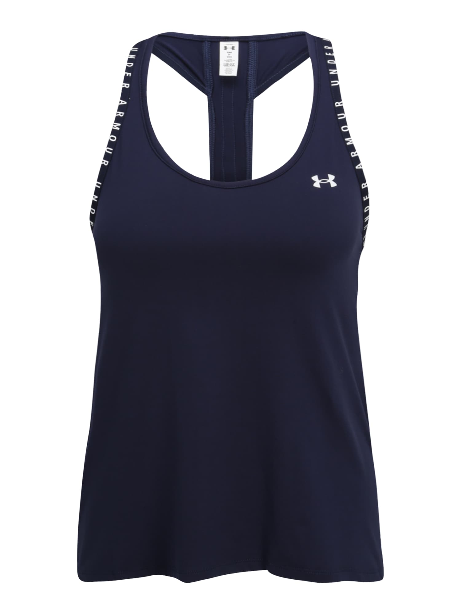 UNDER ARMOUR Športni top 'Knockout'  mornarska / bela