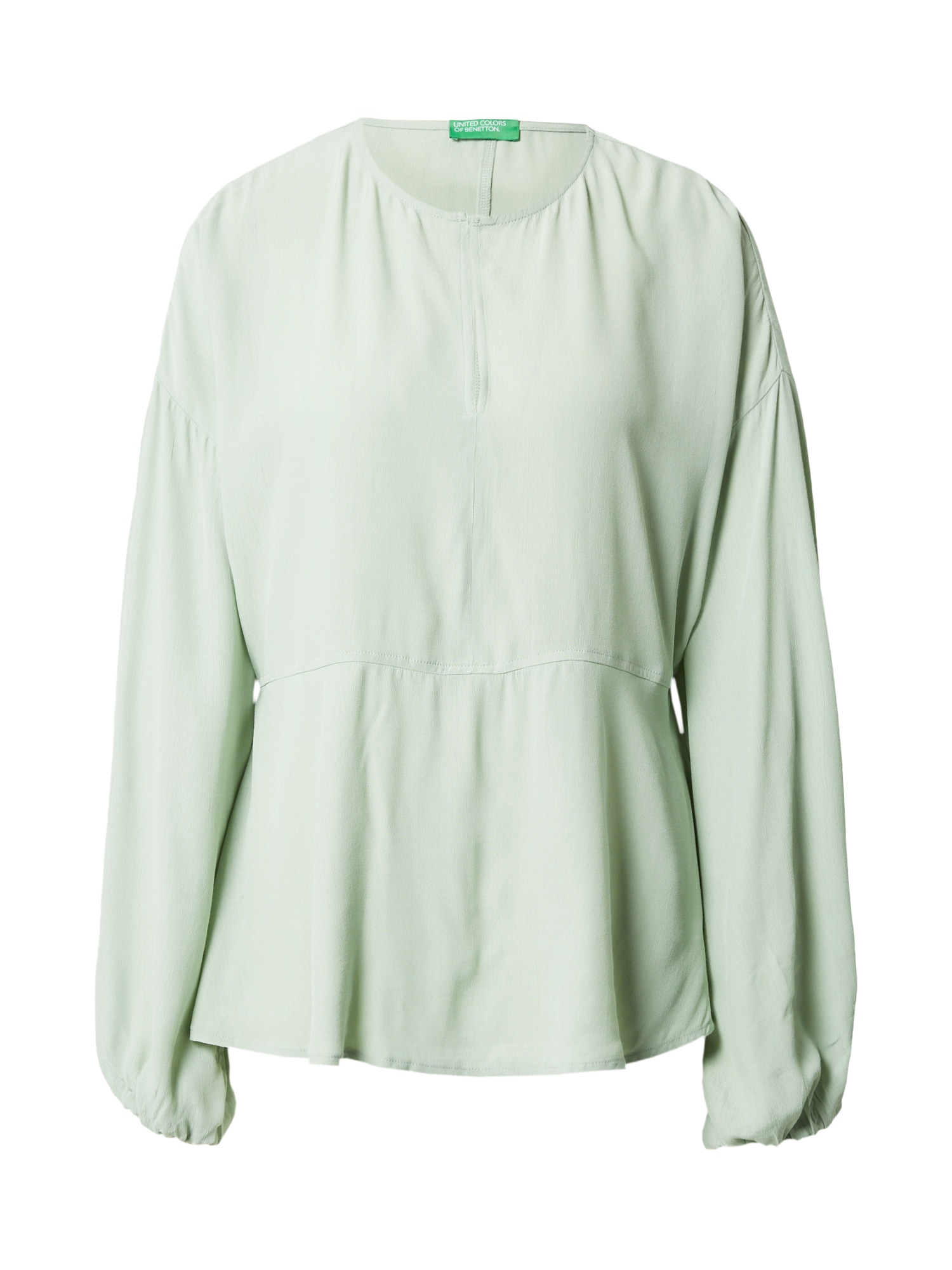 UNITED COLORS OF BENETTON Bluza  svetlo zelena